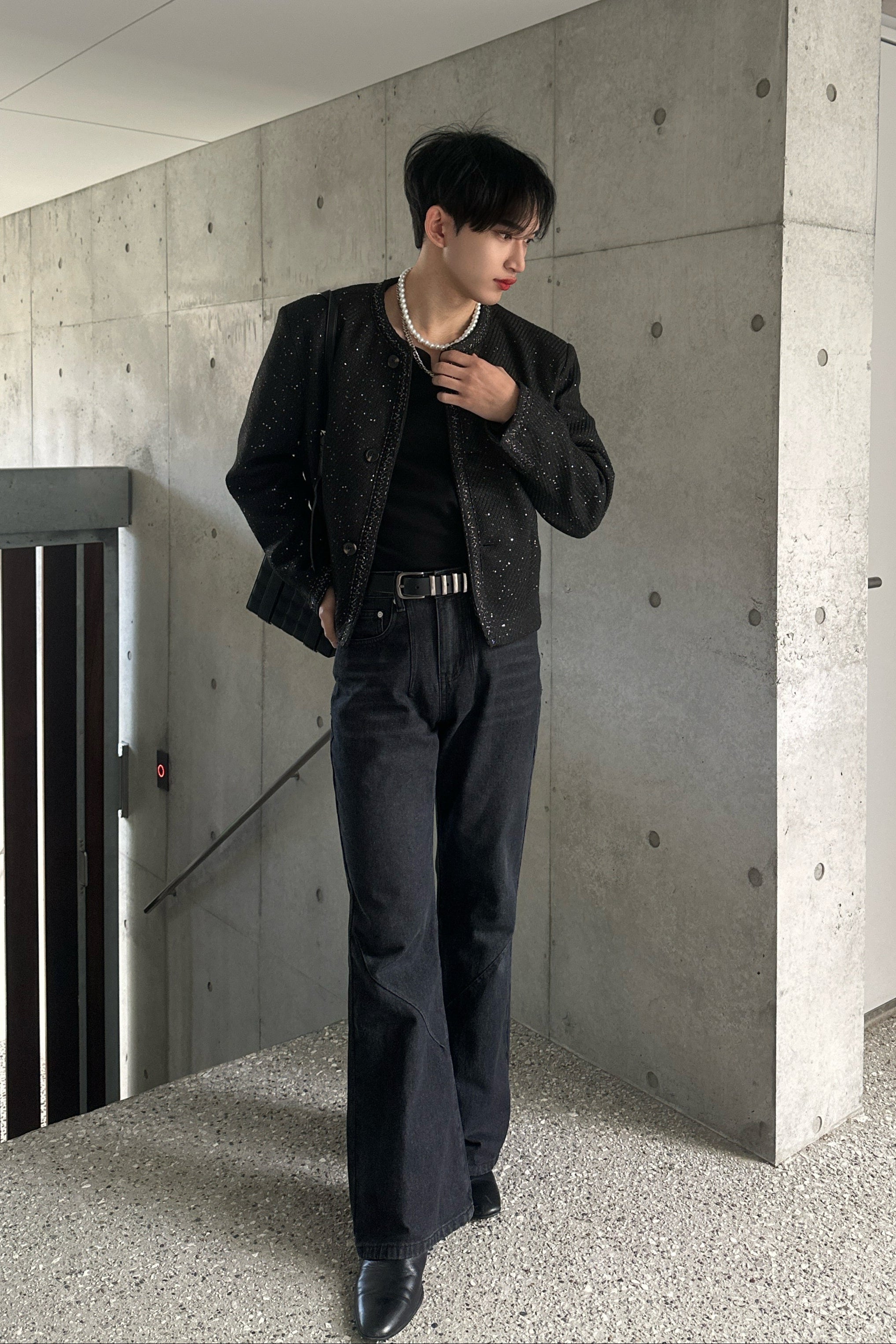 スパーキングツイードジャケット Ot4854