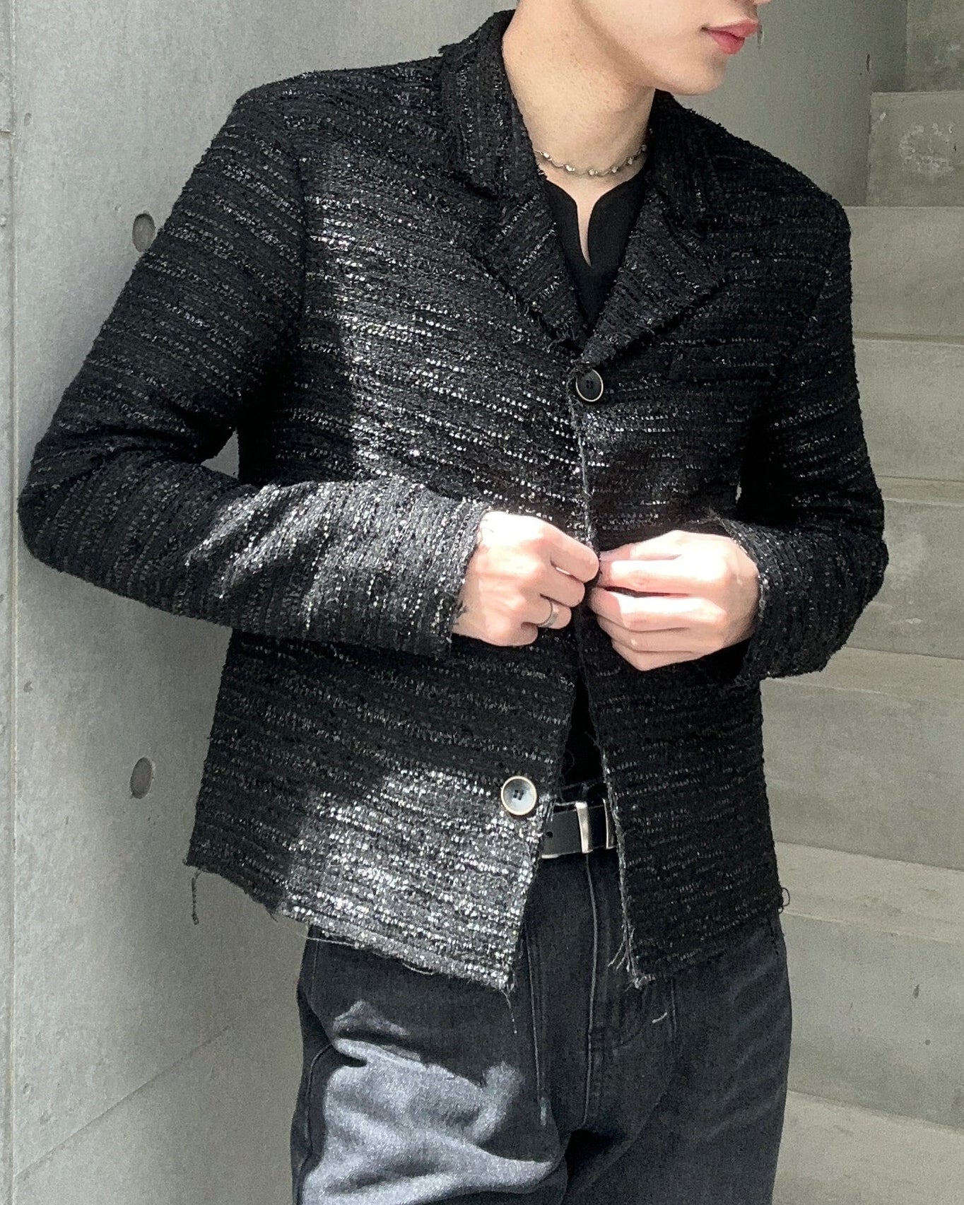 クロップドツイードジャケット Ot30003