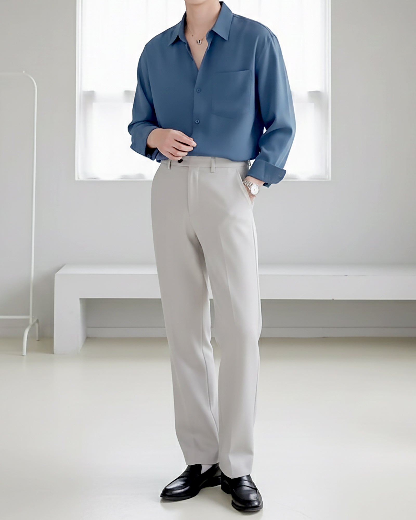 エッセンシャルベーシックシャツ Ot20140