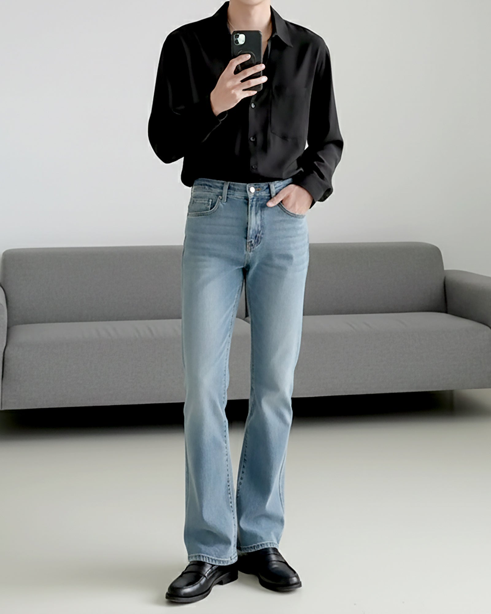 エッセンシャルベーシックシャツ Ot20140