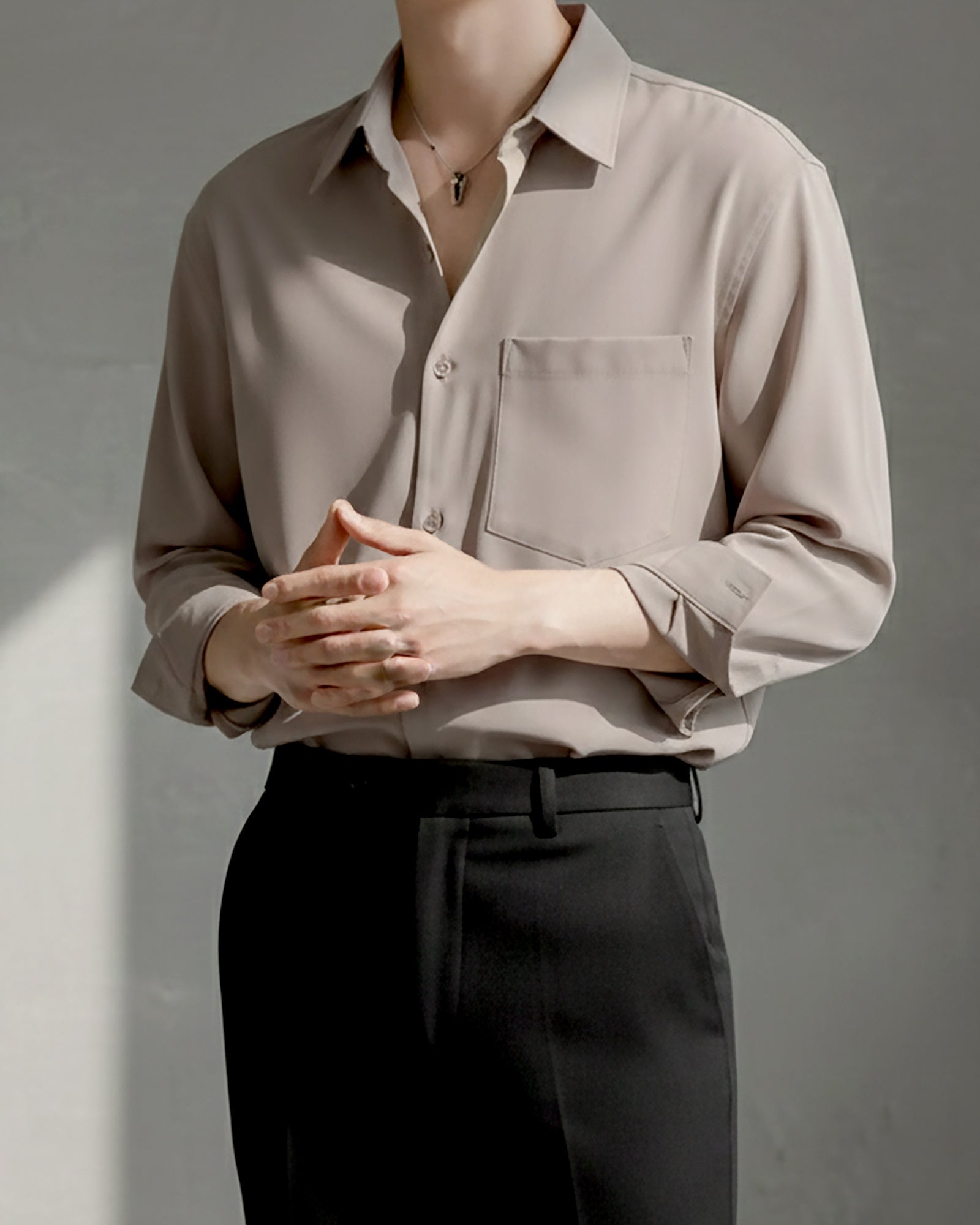 エッセンシャルベーシックシャツ Ot20140