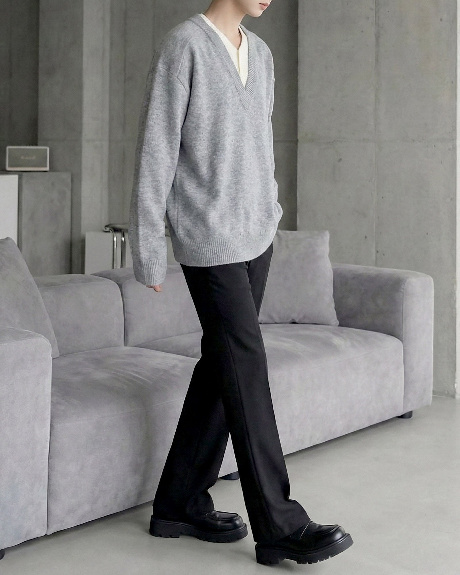 クラシックレイヤードニット Ot20146