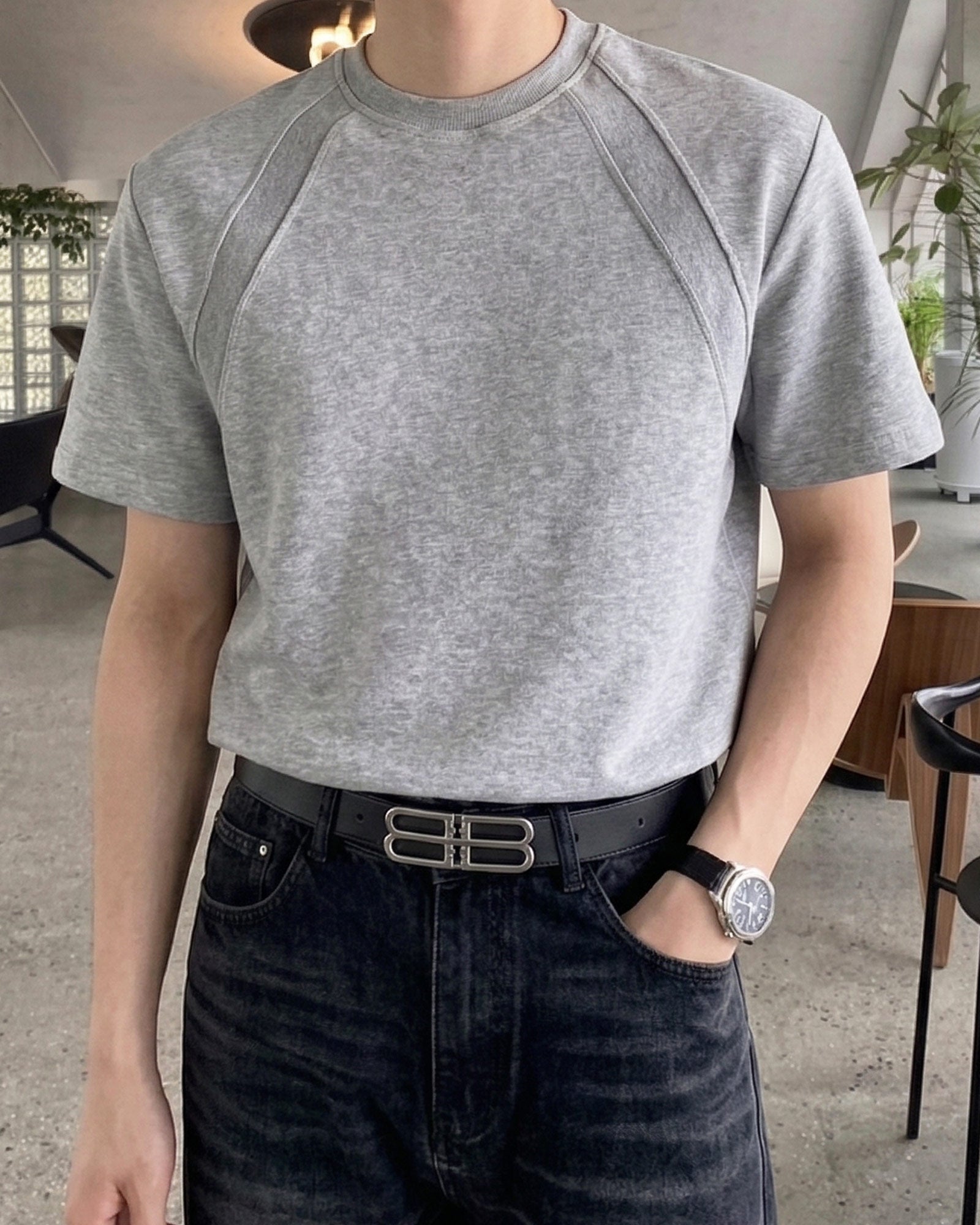 テックラインヘビーウェイトトップス Ot20165