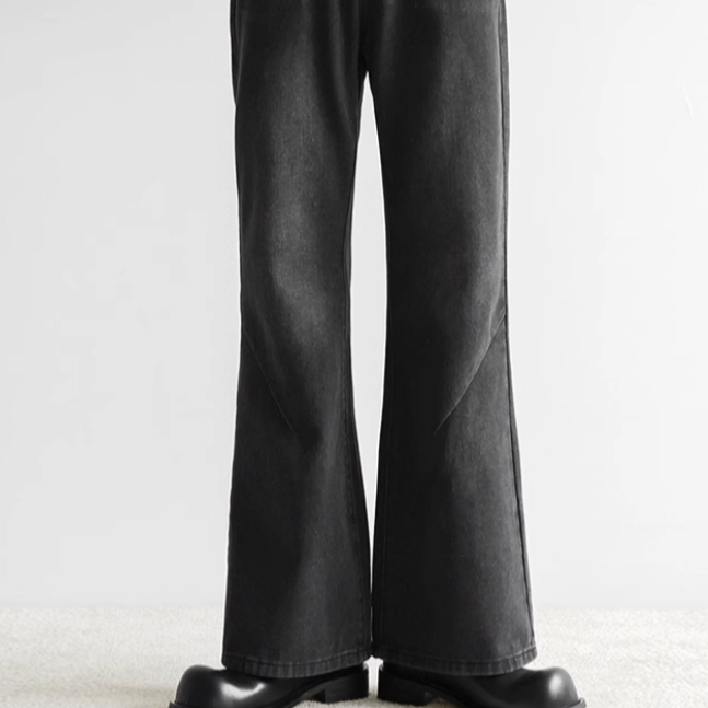 ルーズフレアワイドデニム Ot4693