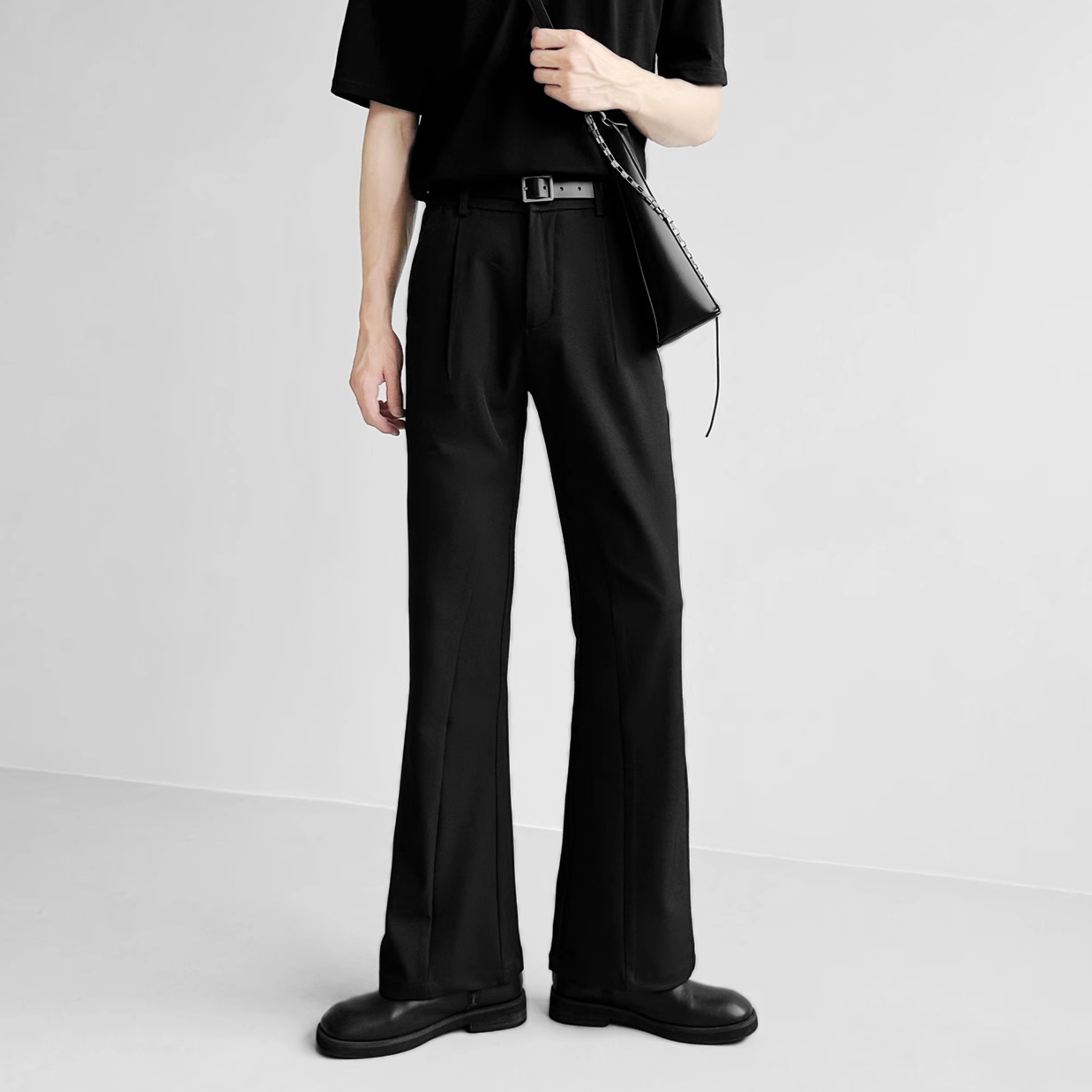 デザインタックフレアスラックス Ot4732