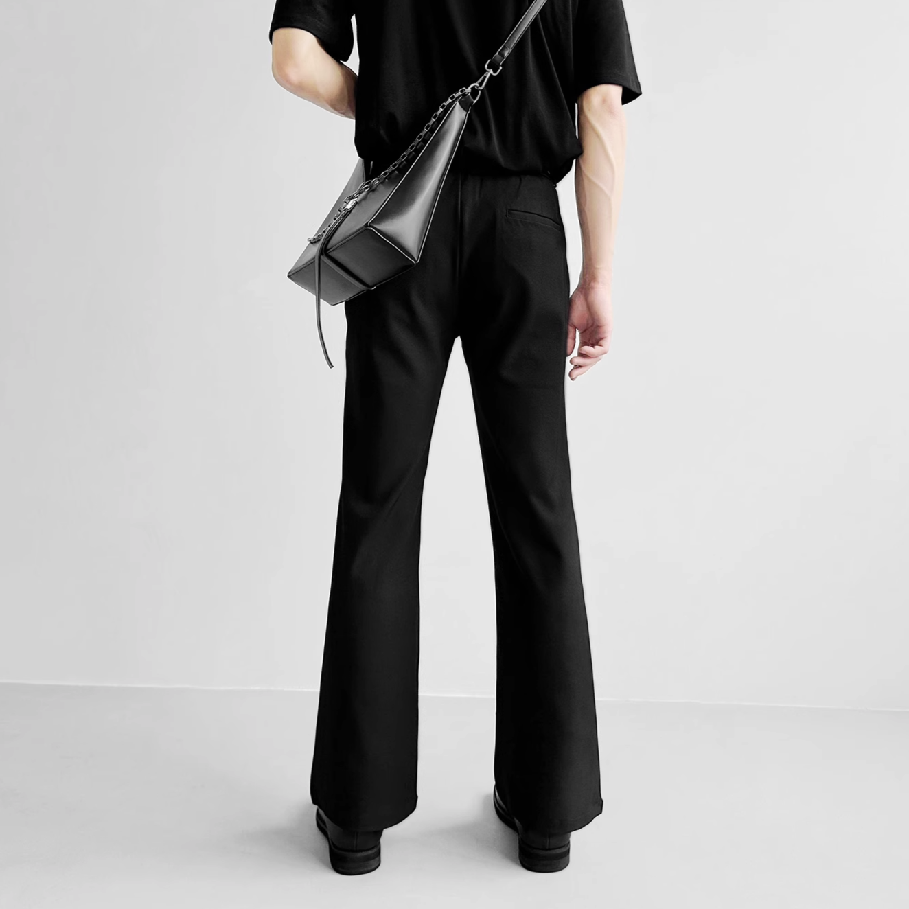 デザインタックフレアスラックス Ot4732