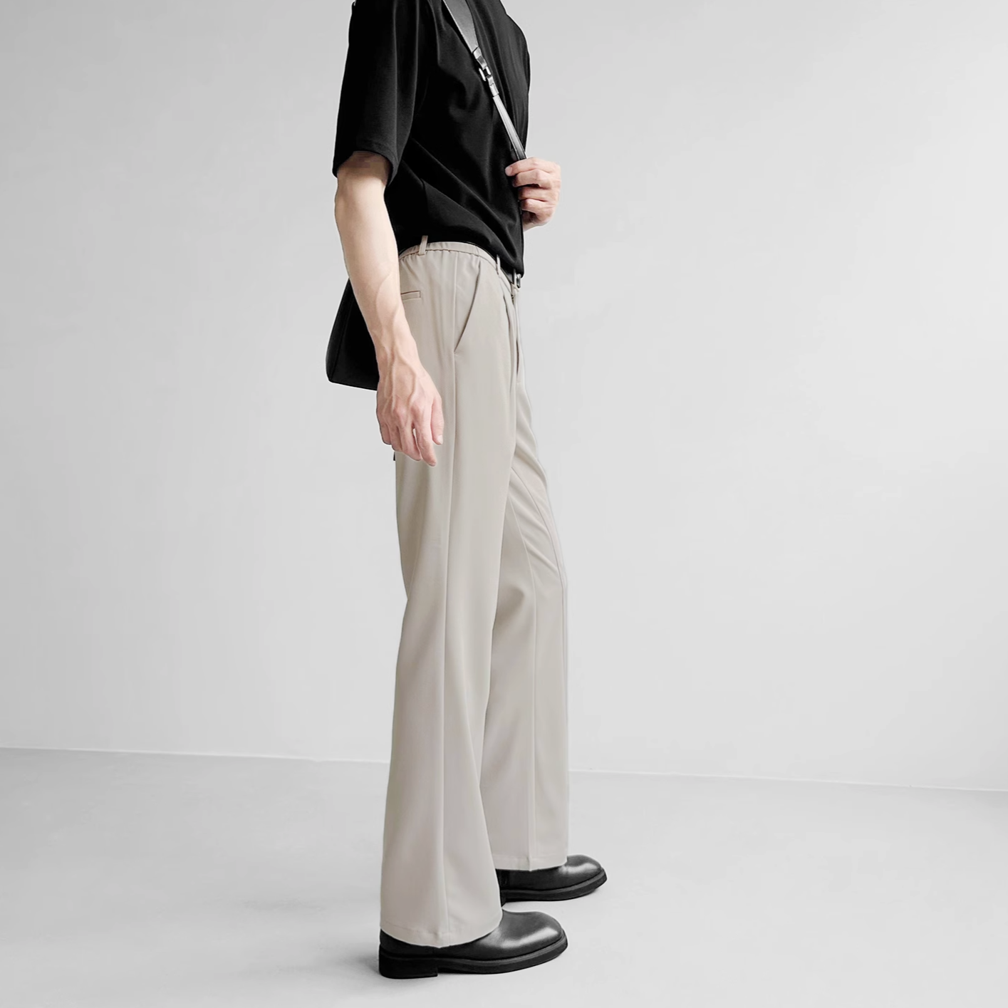 デザインタックフレアスラックス Ot4732