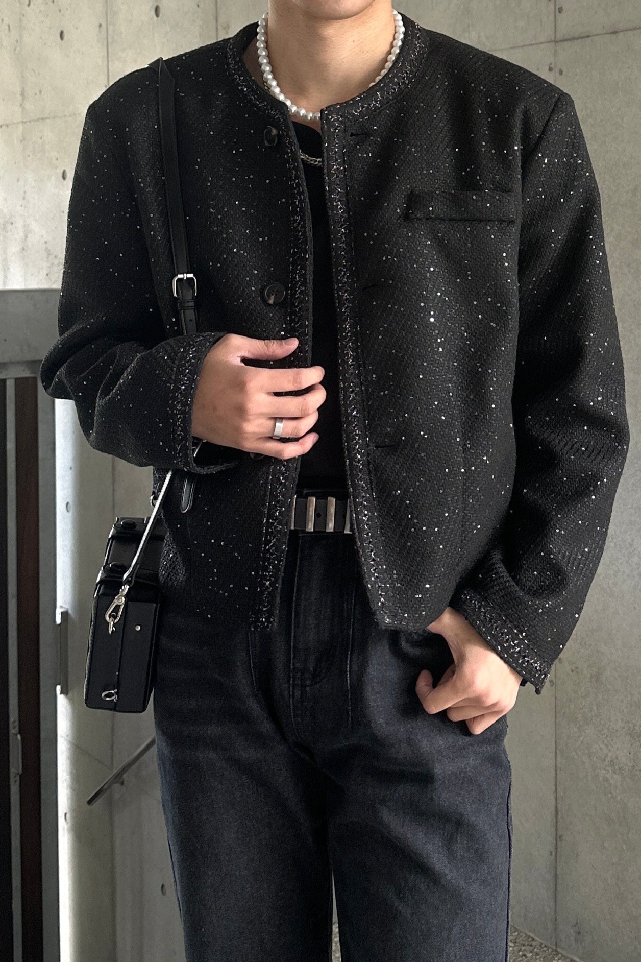 スパーキングツイードジャケット Ot4854