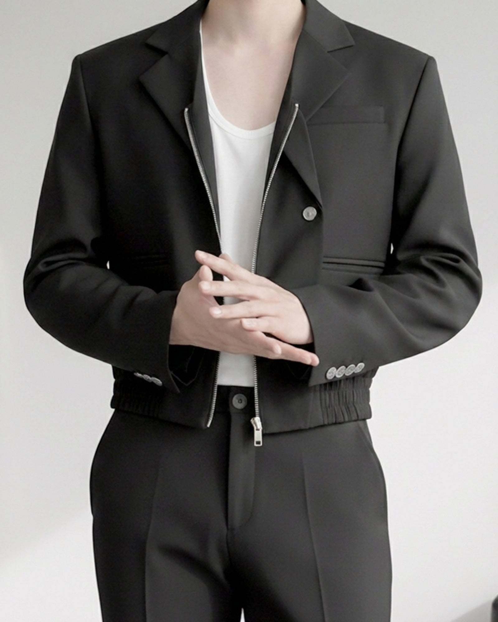 モードラインテーラードジップジャケット Ot30053