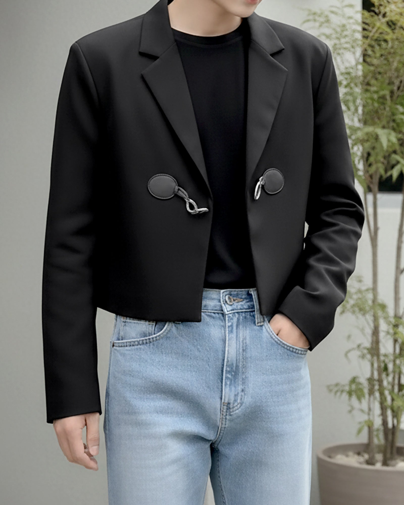 ミニマルモードショートジャケット Ot30056