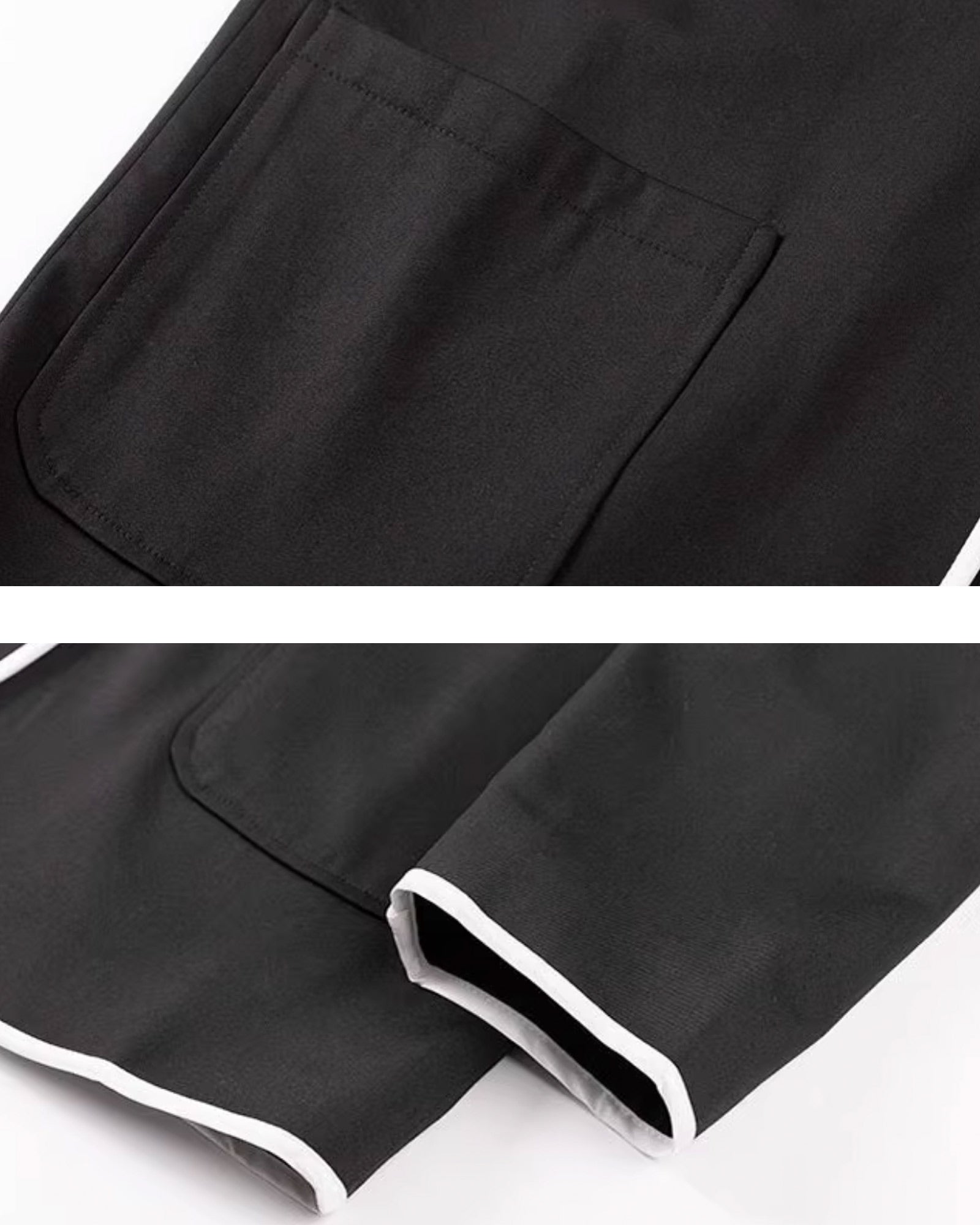 パイピングデザインノーカラーライトジャケット Ot30070