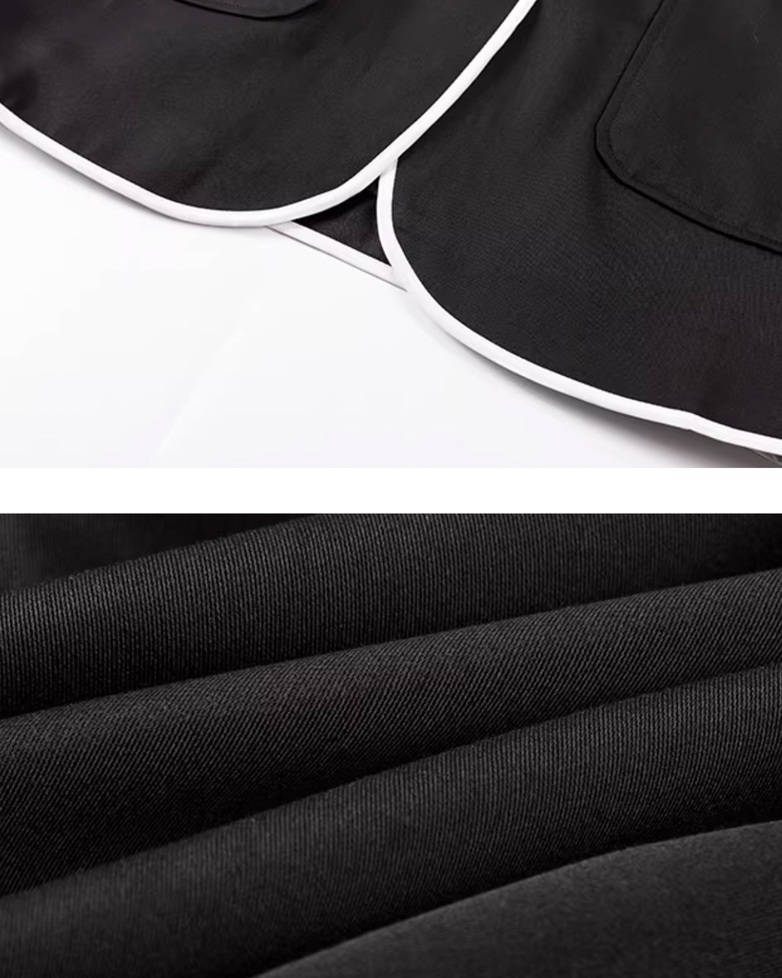 パイピングデザインノーカラーライトジャケット Ot30070