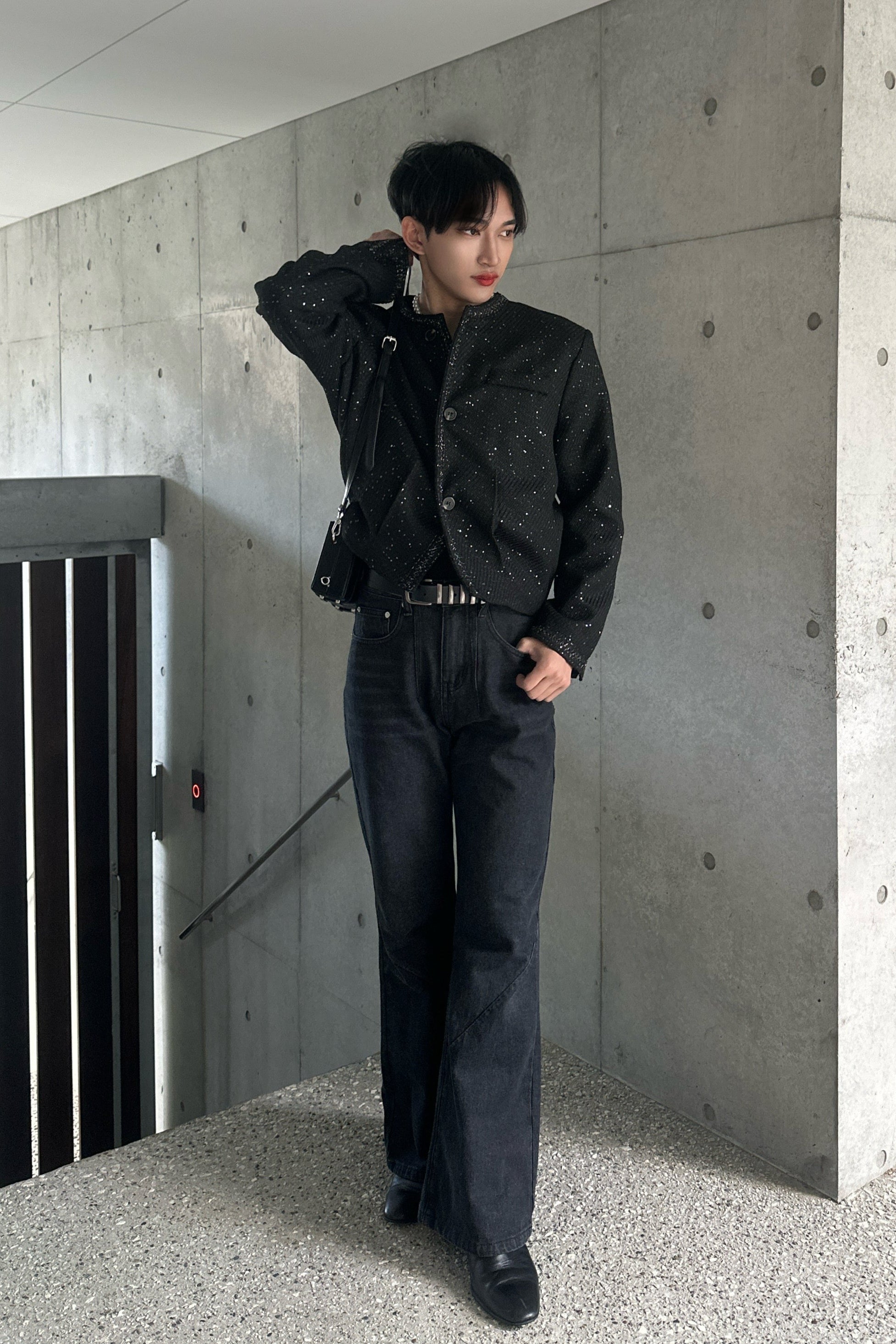 スパーキングツイードジャケット Ot4854