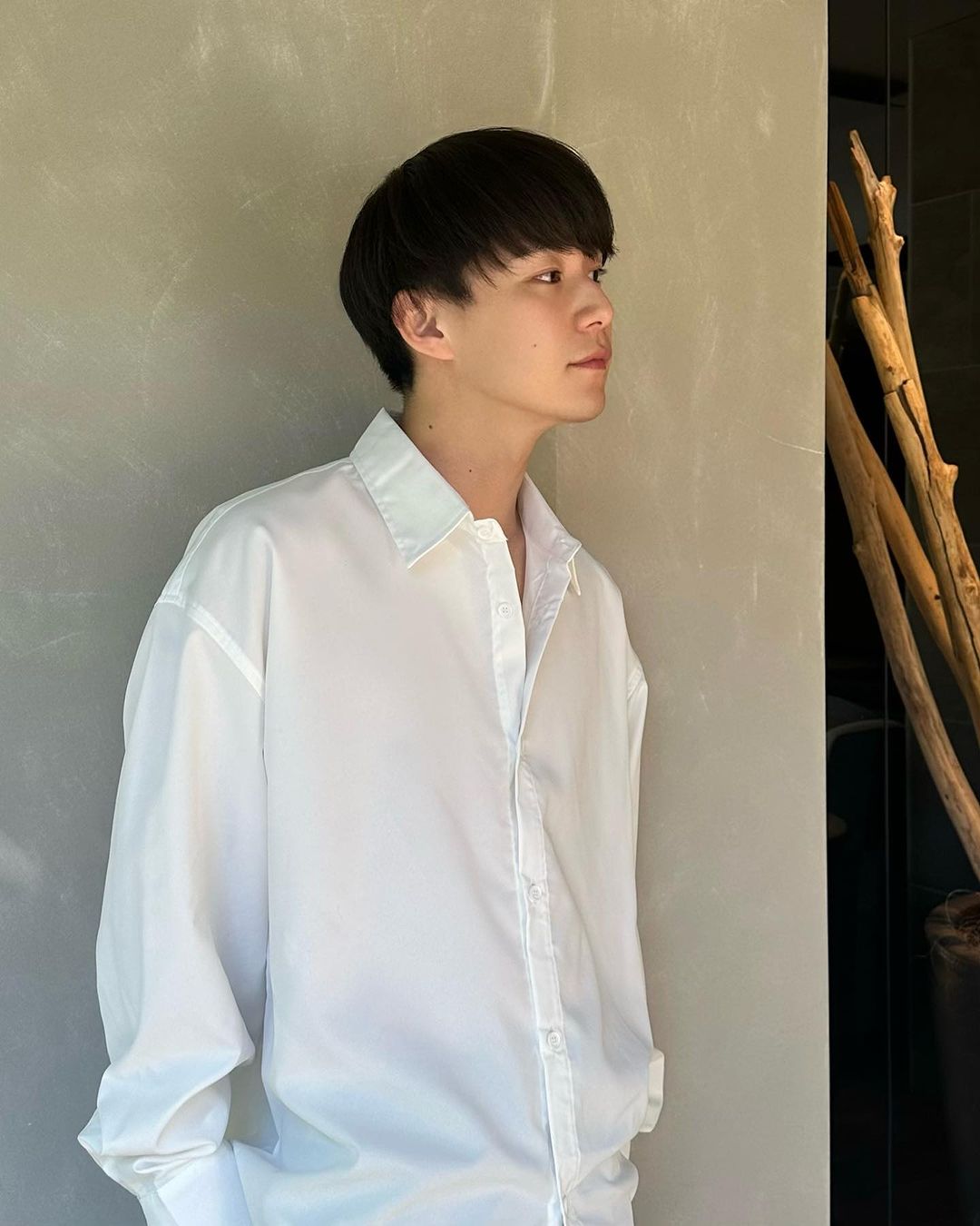 ビッグカラーシンプルシャツ Ot4565