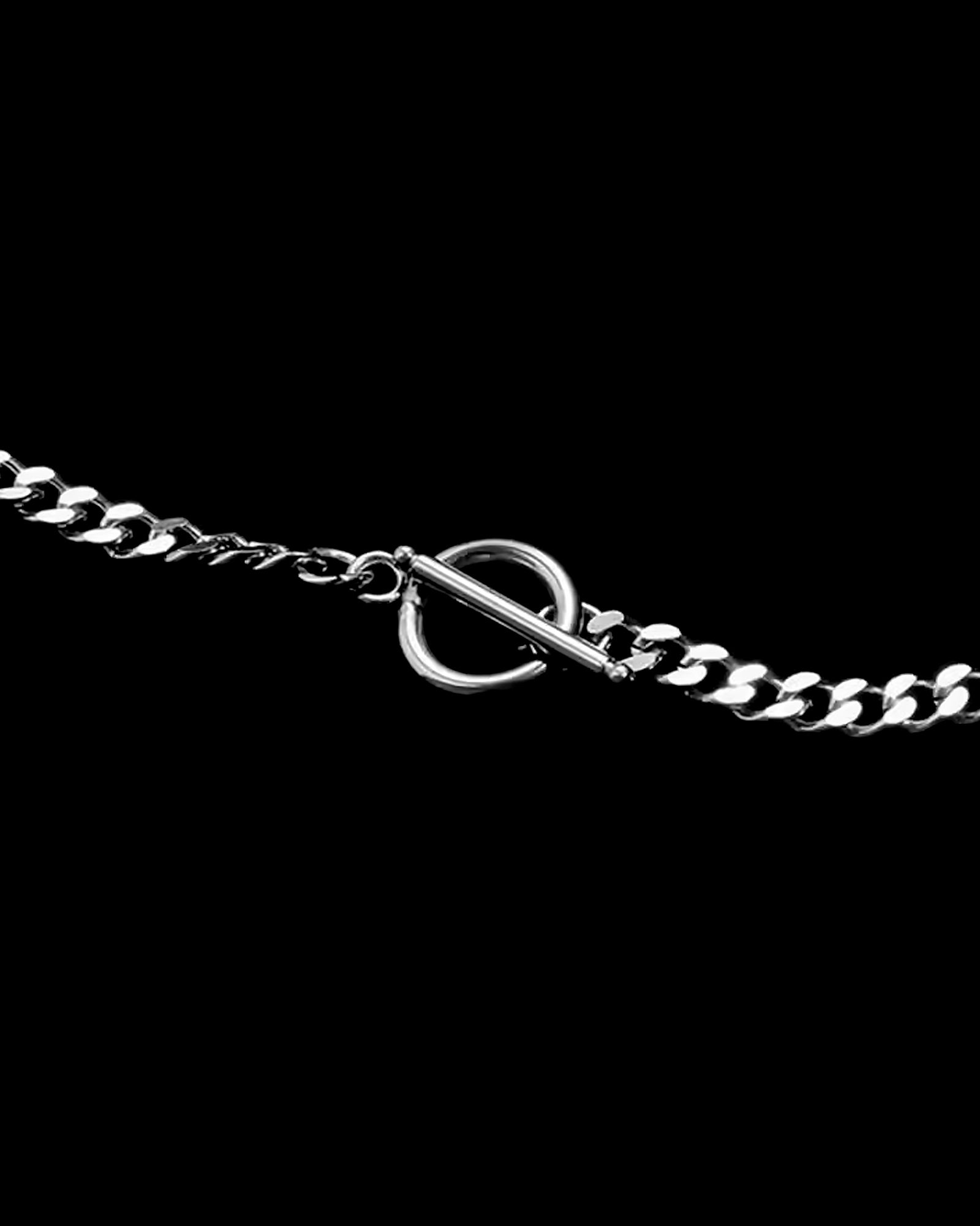 ジオメトリックリングネックレス Ot40004