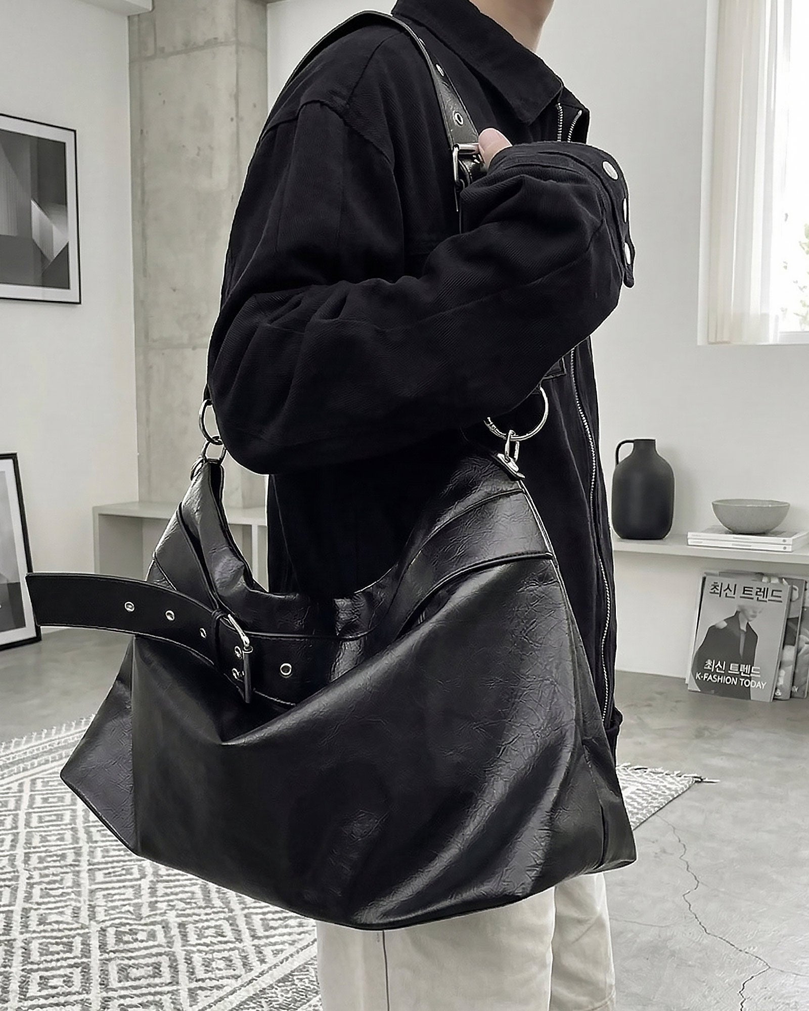 コリアンフロントベルトバッグ Ot40007