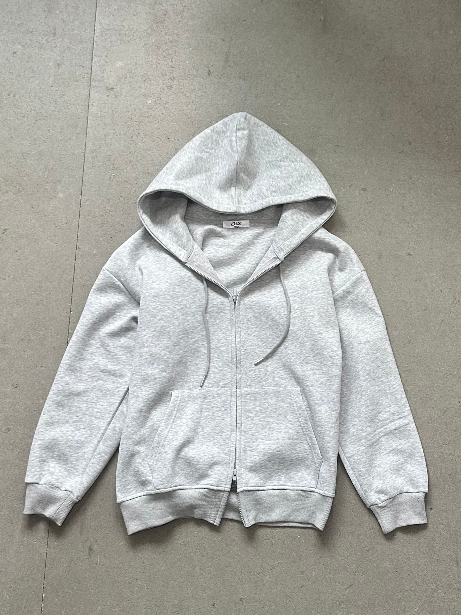 ルーズグレーダブルジップパーカー Ot30001