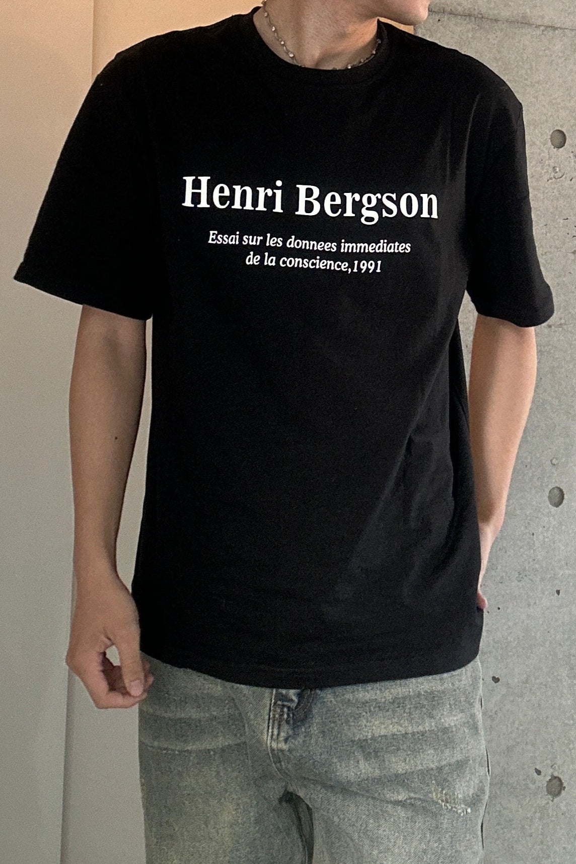 【3日間限定復活】Henri Bergson Tシャツ Ot20009