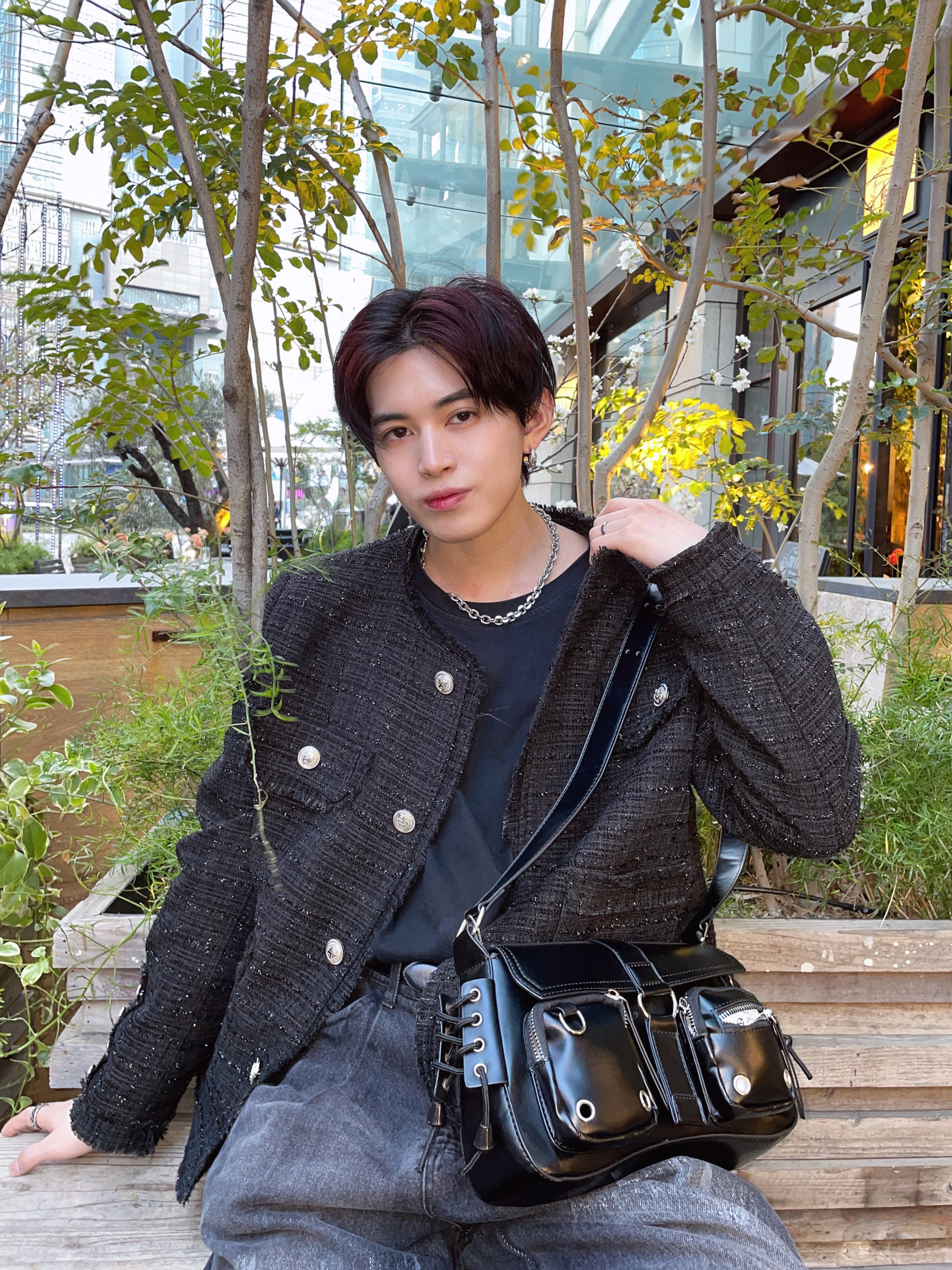 アイドルラグジュアリーツイードジャケット Ot4776