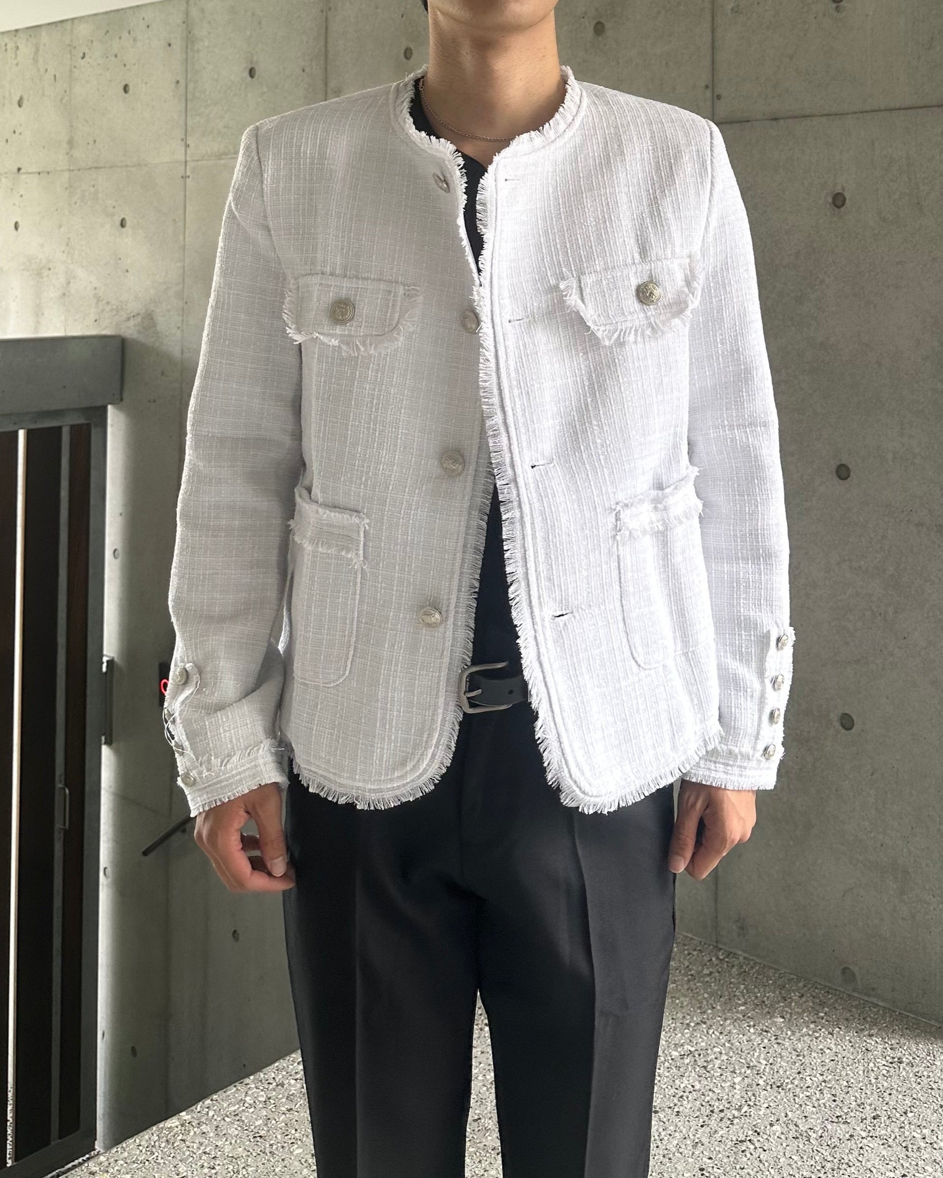 アイドルラグジュアリーツイードジャケット Ot4776