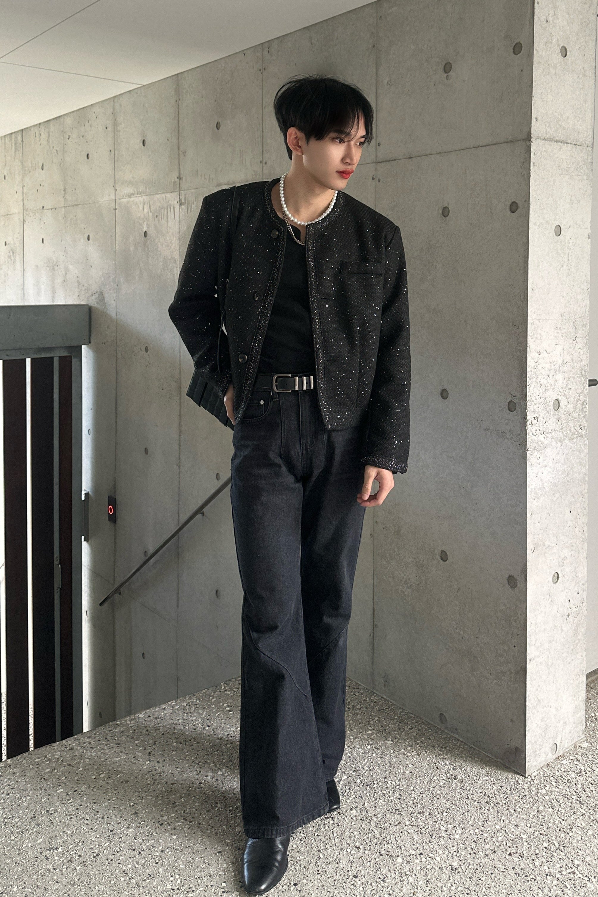 スパーキングツイードジャケット Ot4854