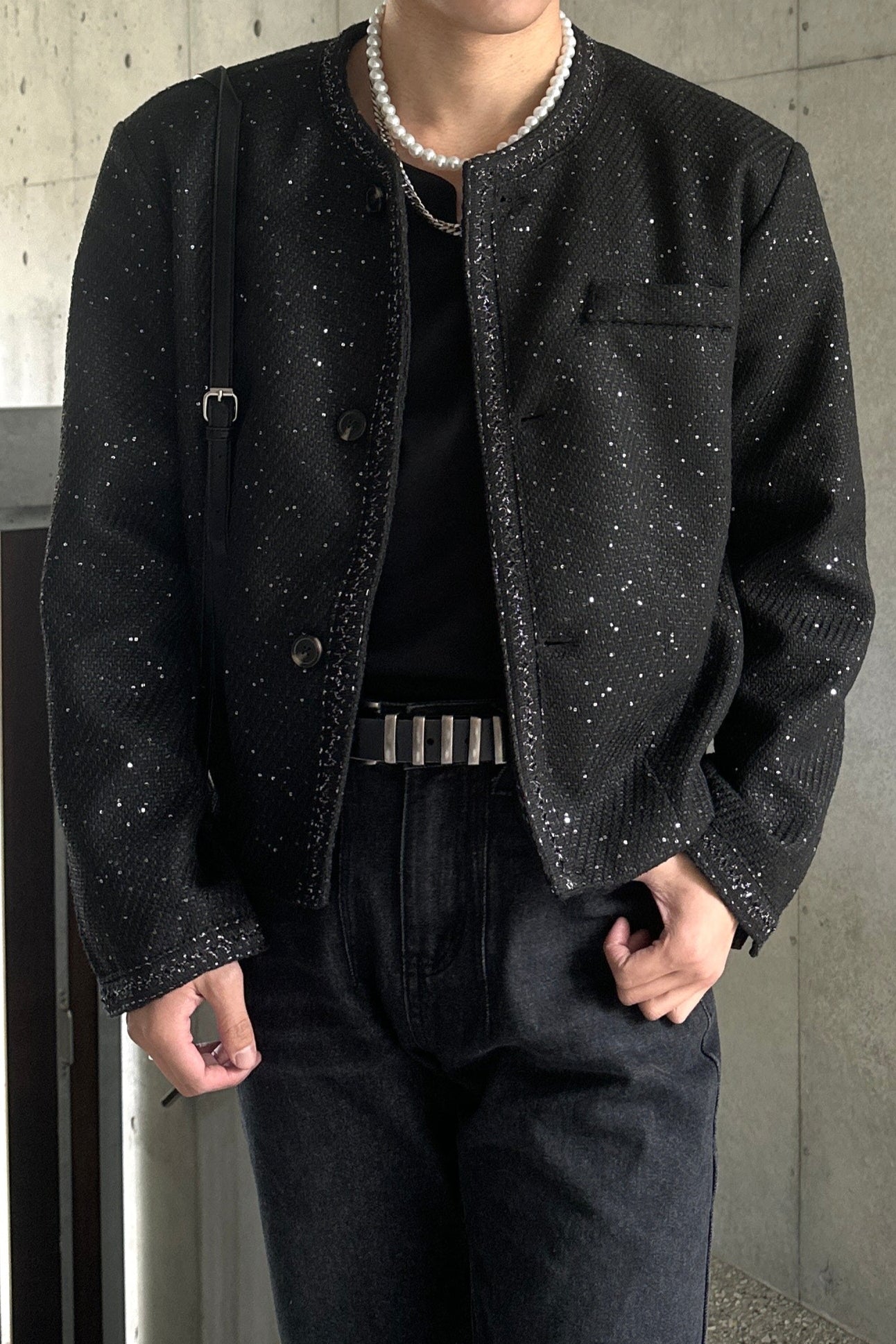 スパーキングツイードジャケット Ot4854