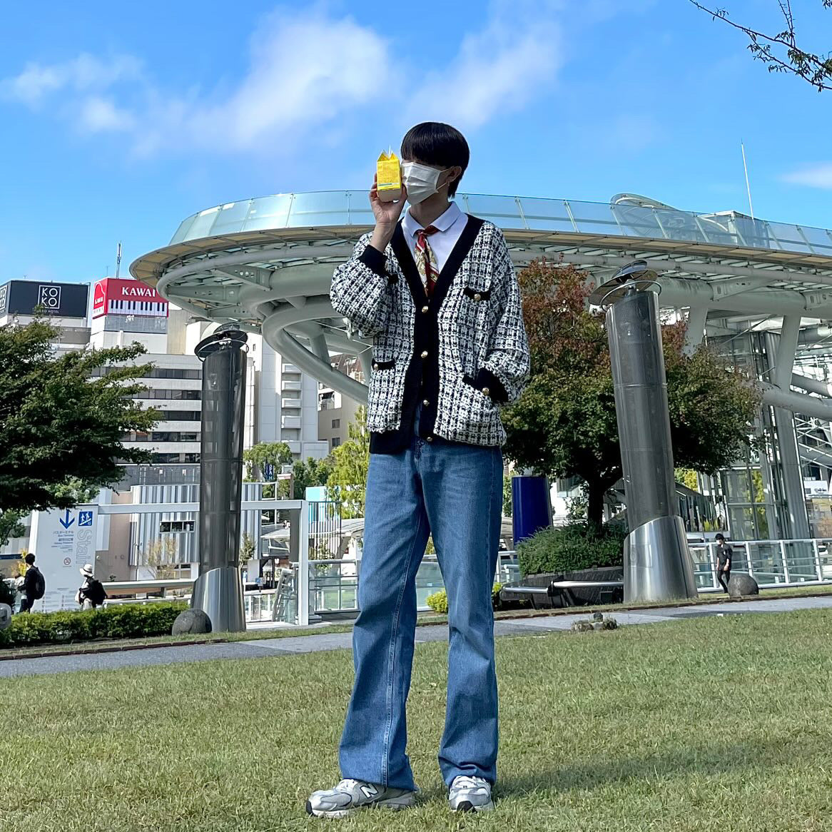 idol tweed jacket Ot4782