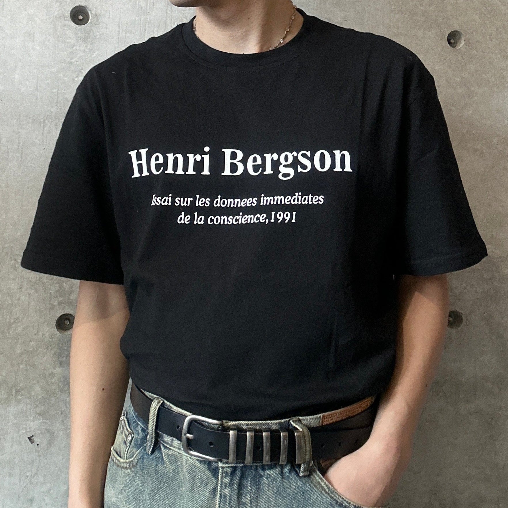 【3日間限定復活】Henri Bergson Tシャツ Ot20009