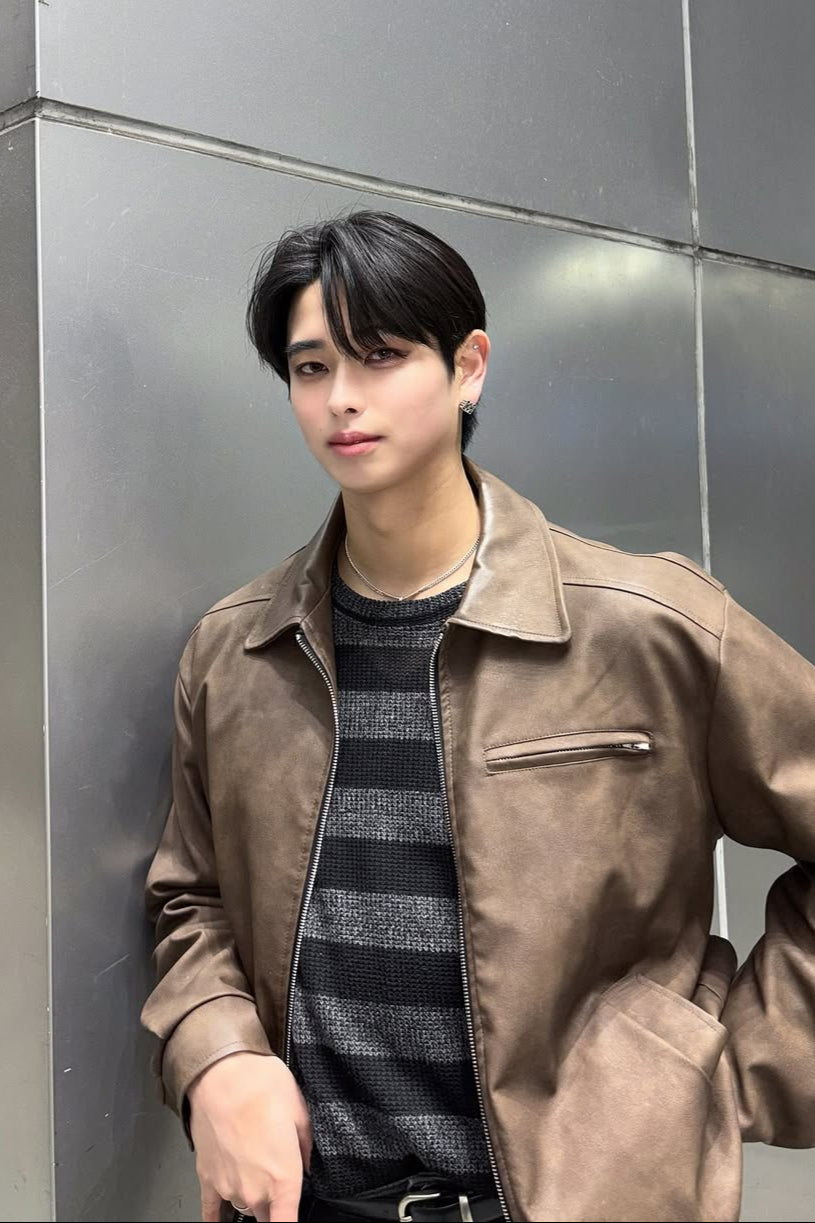 アメリカンレトロショートレザージャケット Ot4834