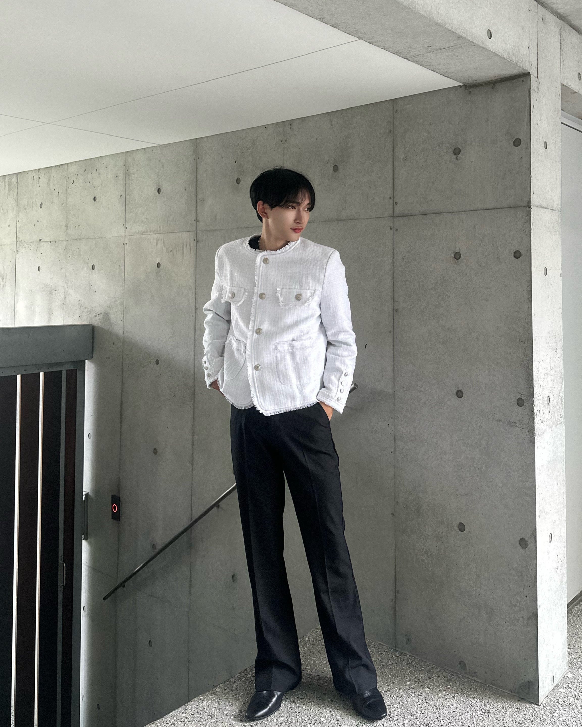 アイドルラグジュアリーツイードジャケット Ot4776