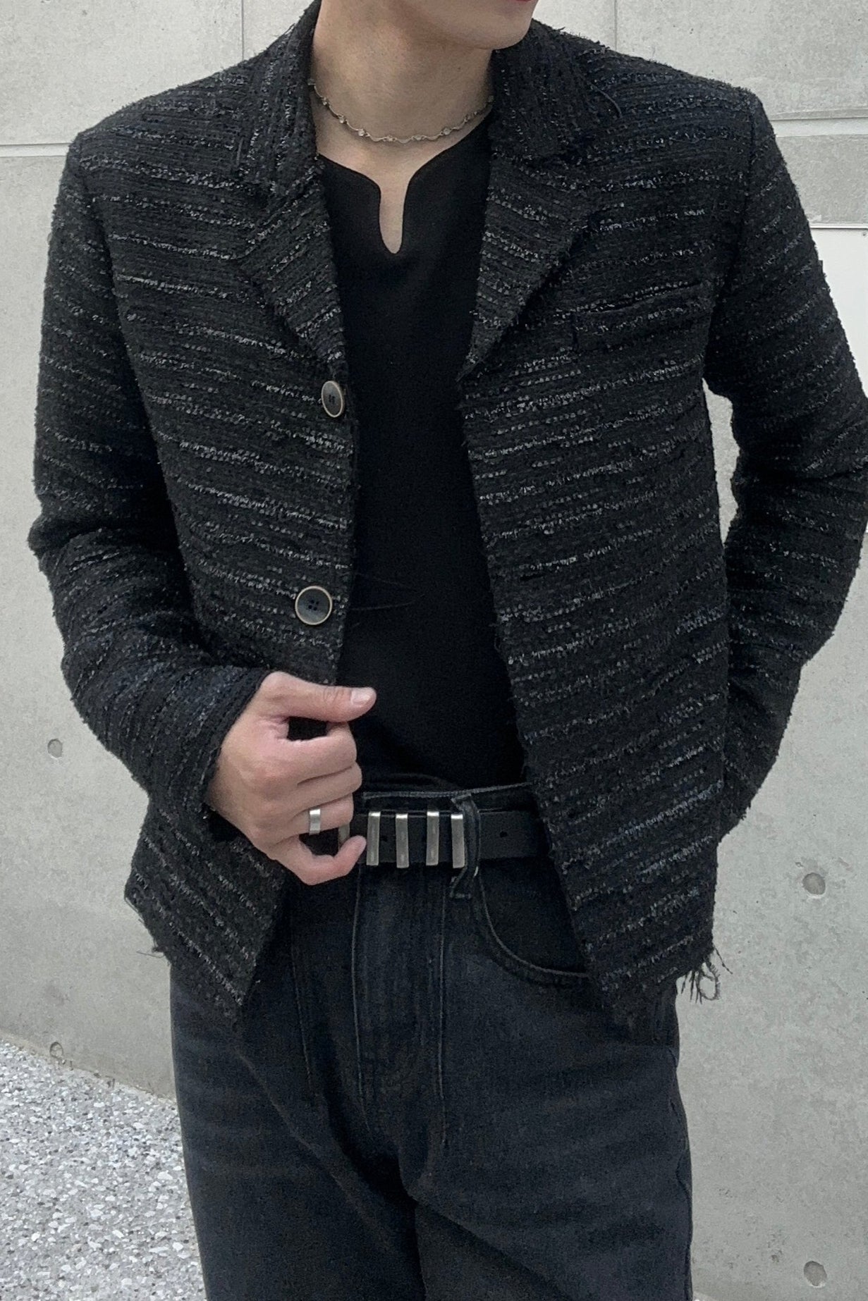 クロップドツイードジャケット Ot30003