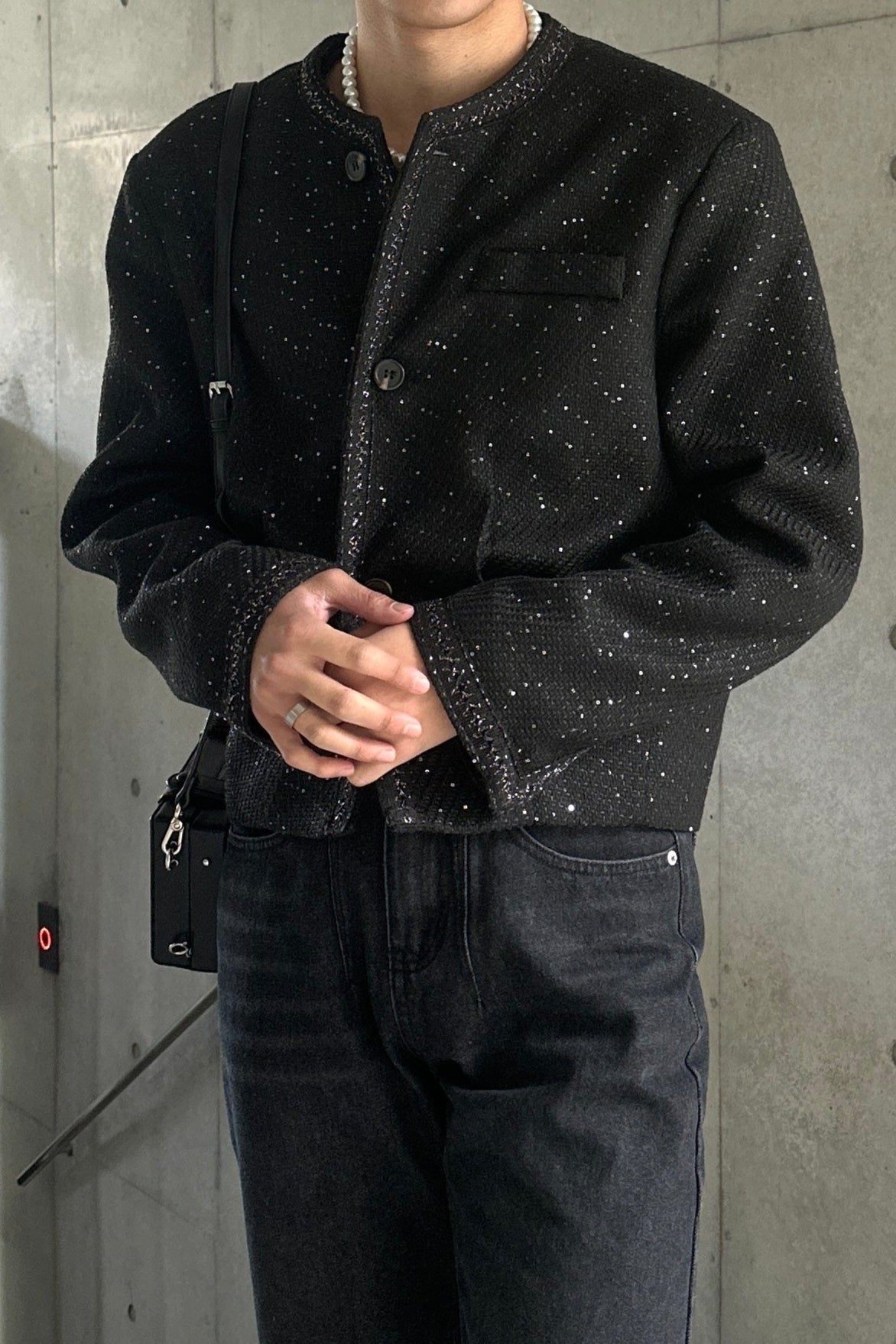 スパーキングツイードジャケット Ot4854