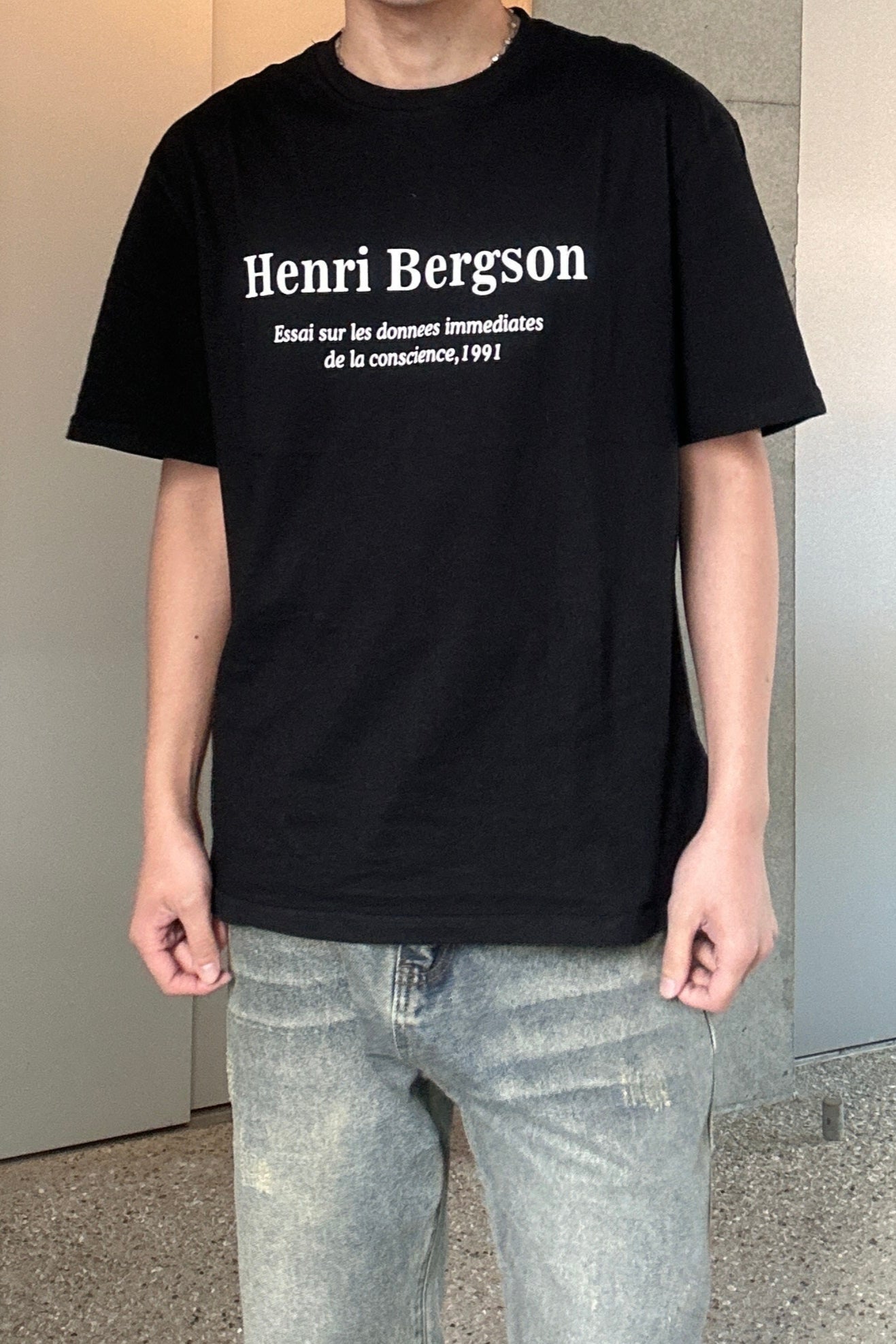 【3日間限定復活】Henri Bergson Tシャツ Ot20009