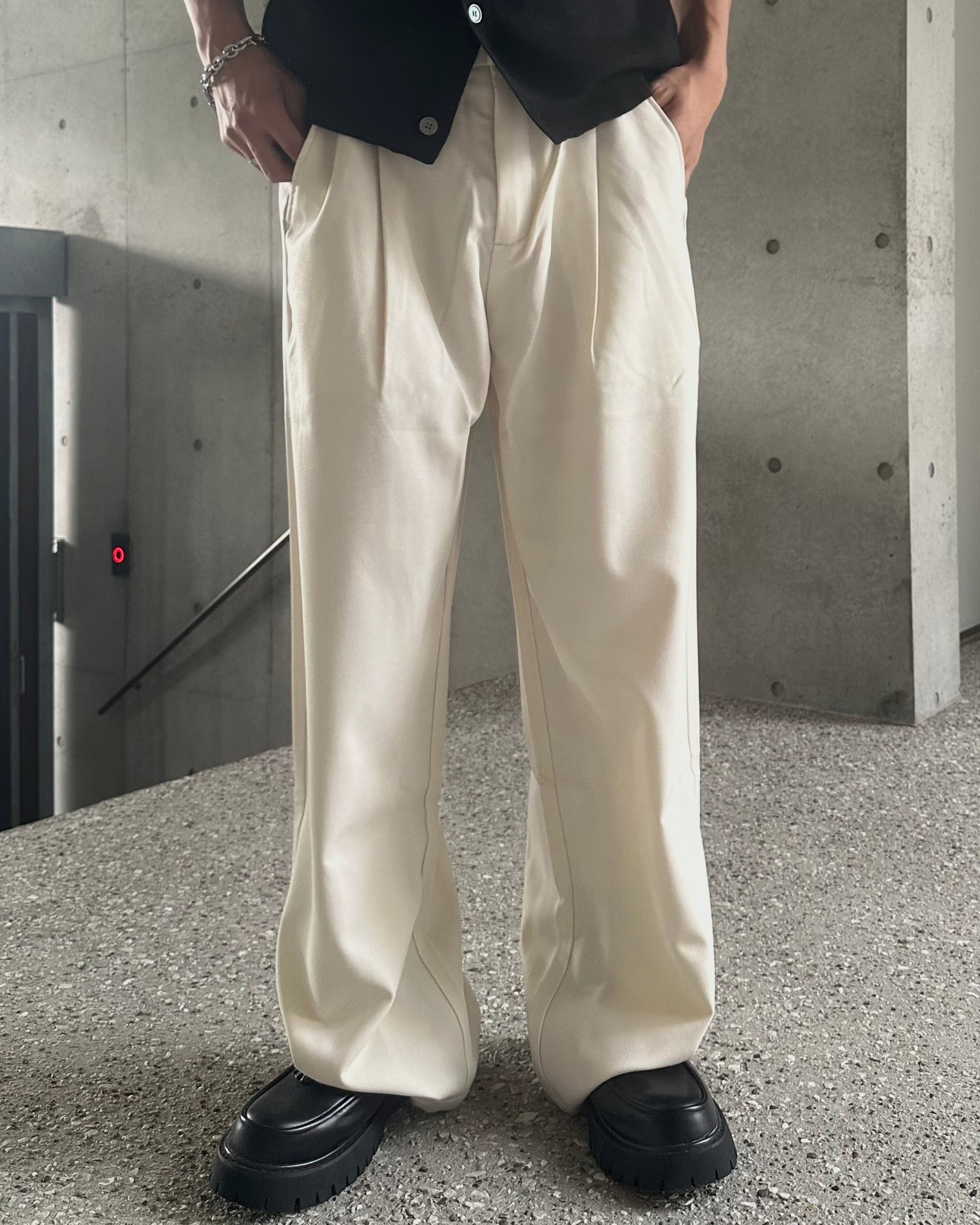クラシックワイドスラックス Ot11720