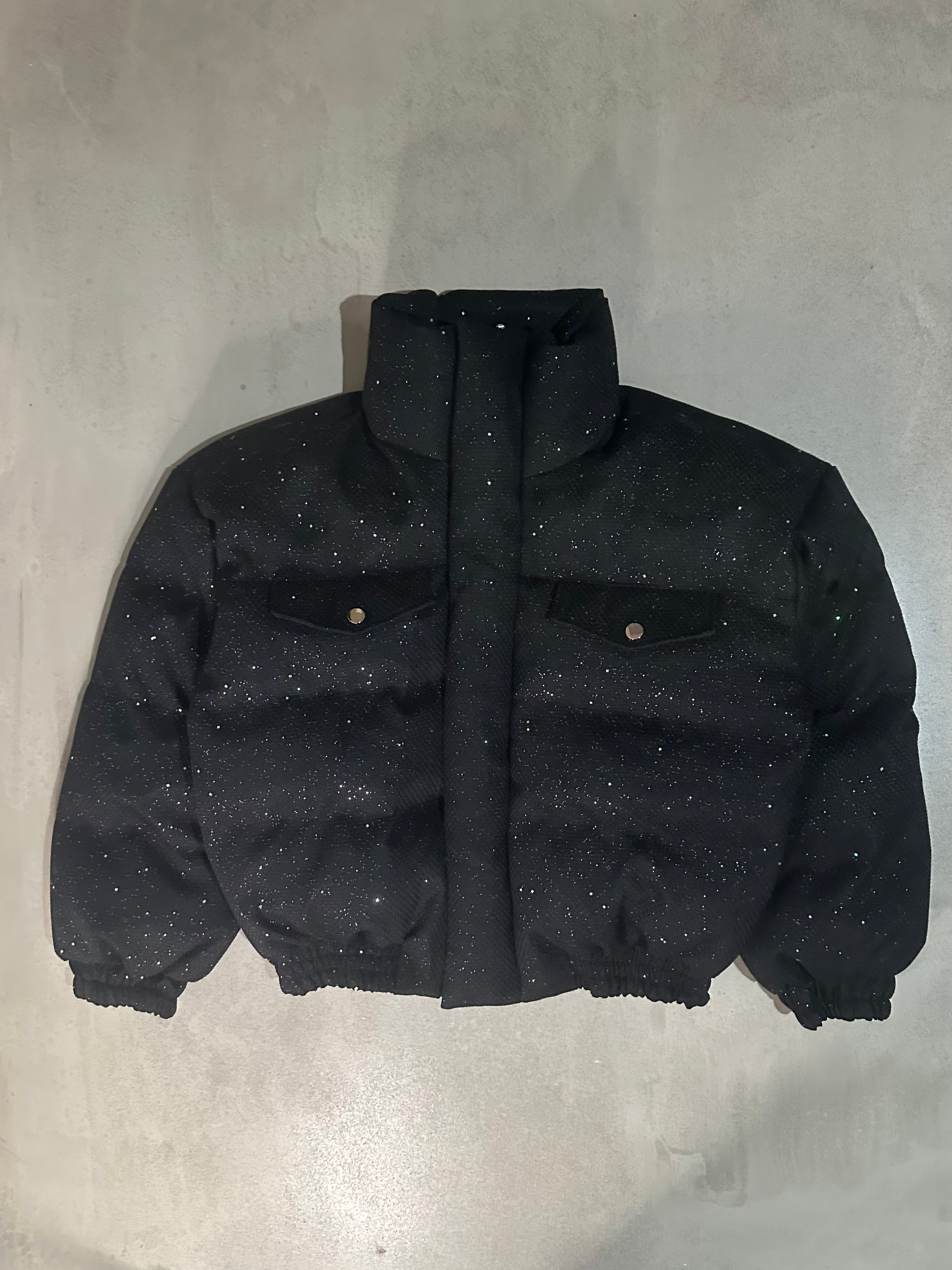 ラメダウンジャケット Ot4878