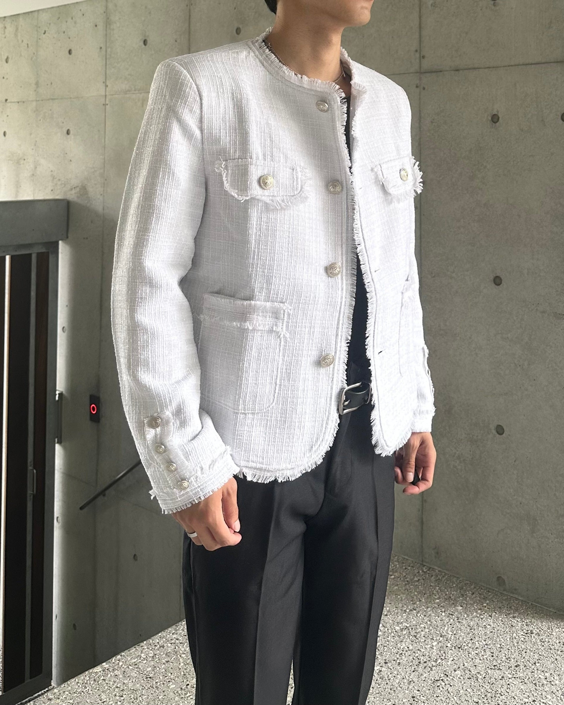 アイドルラグジュアリーツイードジャケット Ot4776