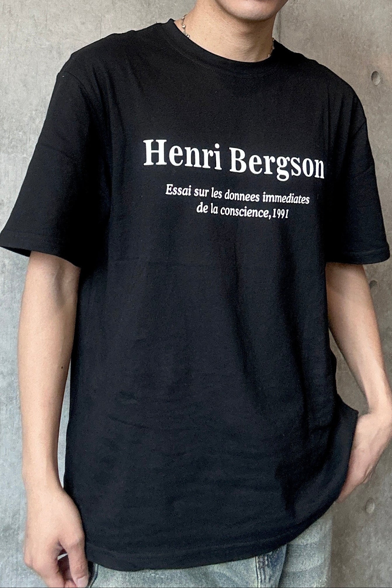 【3日間限定復活】Henri Bergson Tシャツ Ot20009