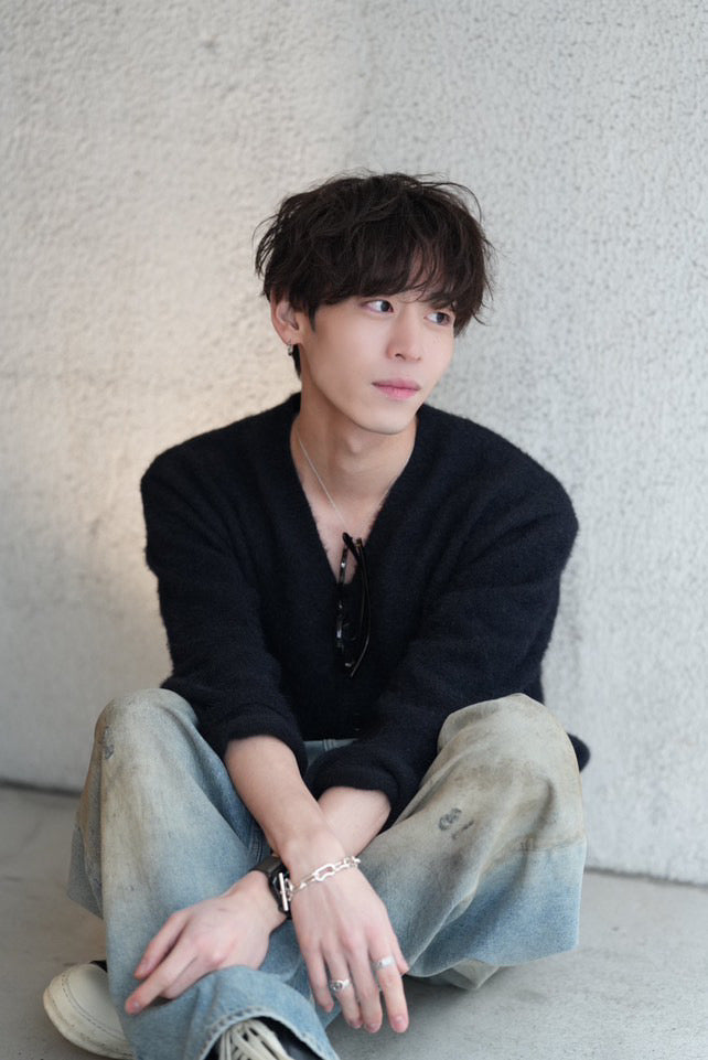 コリアンモヘアカーディガン Ot4553