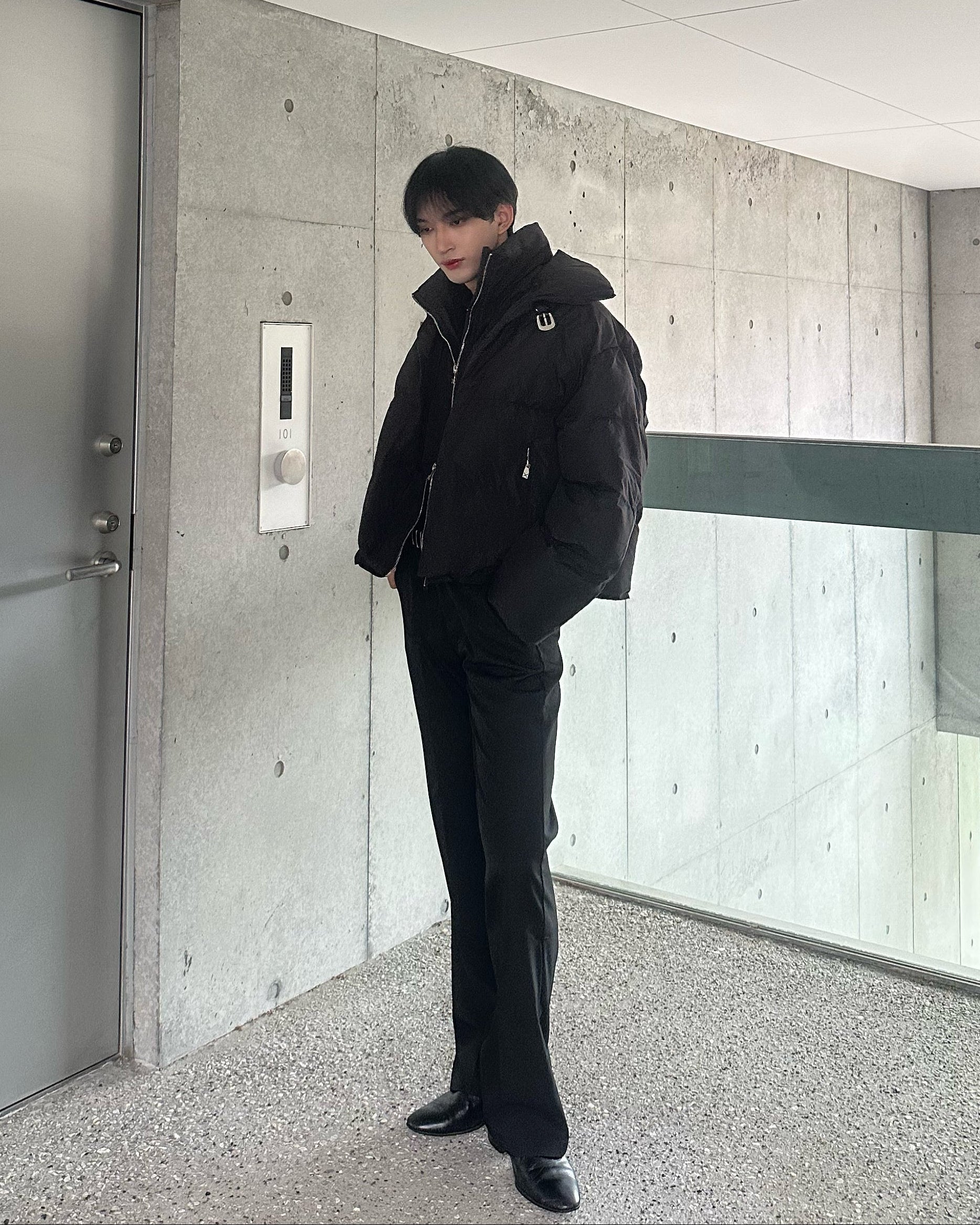 ネックストラップダウンジャケット Ot30031