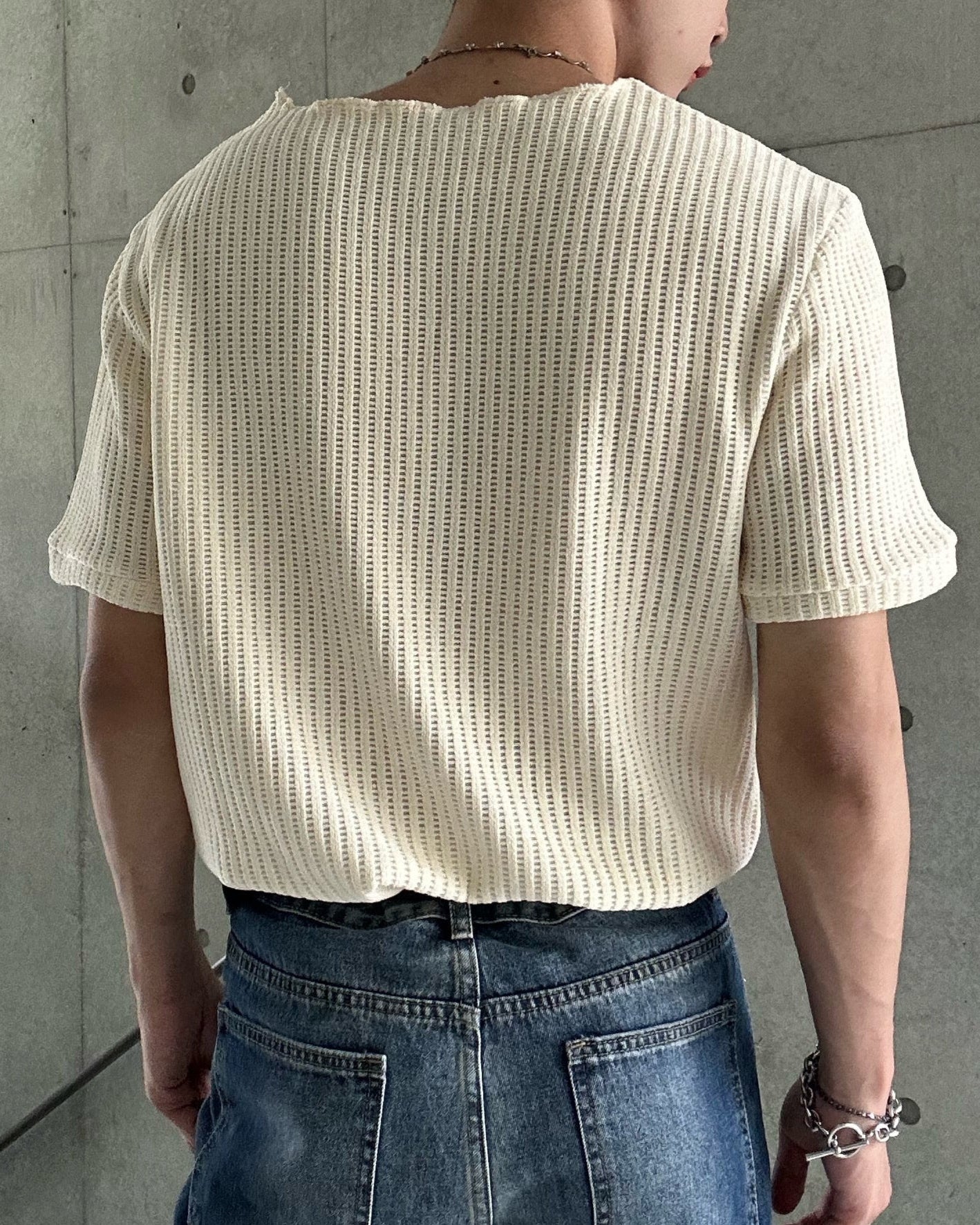 レイジーカットTシャツ Ot20076