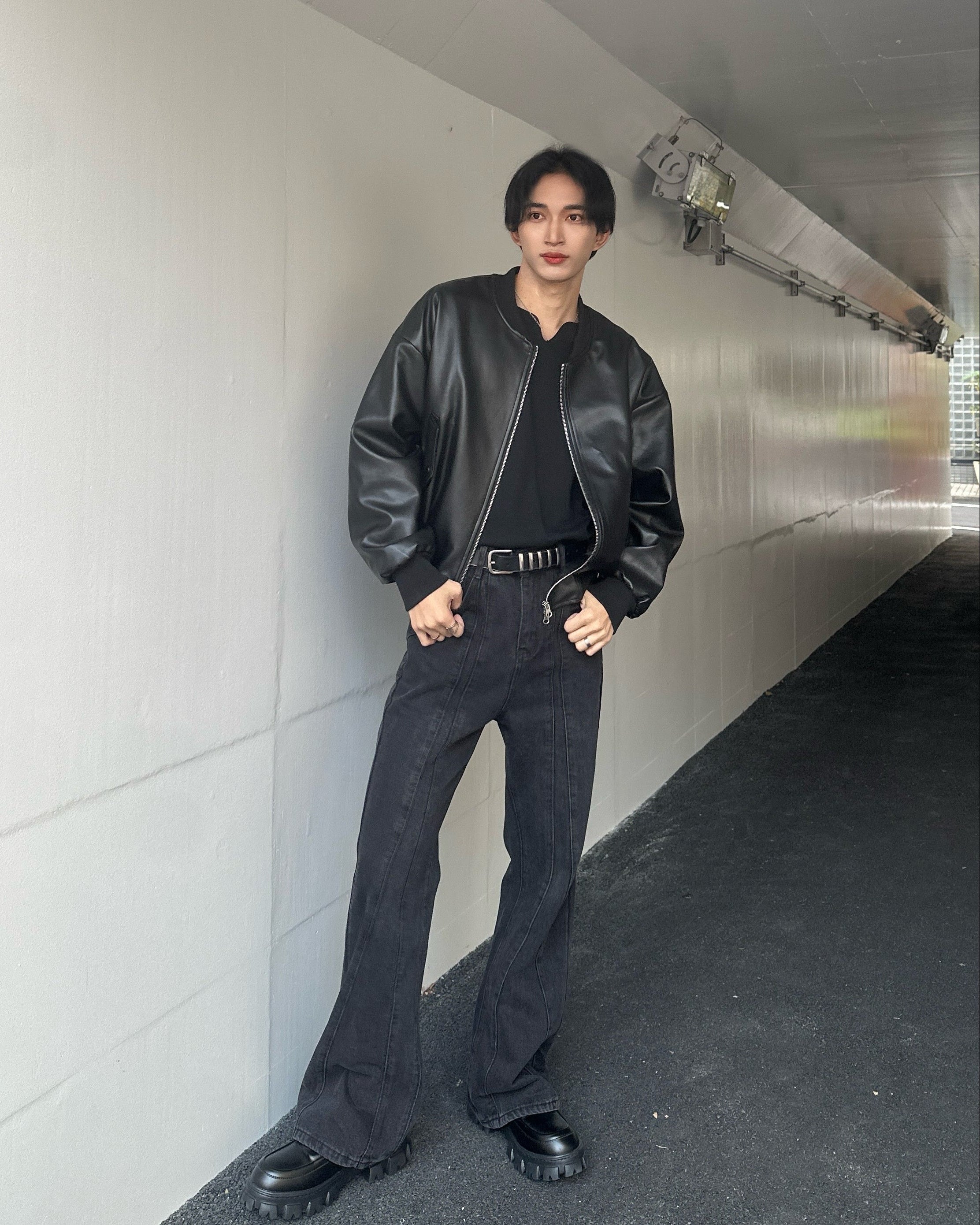 クールショートレザージャケット Ot30038