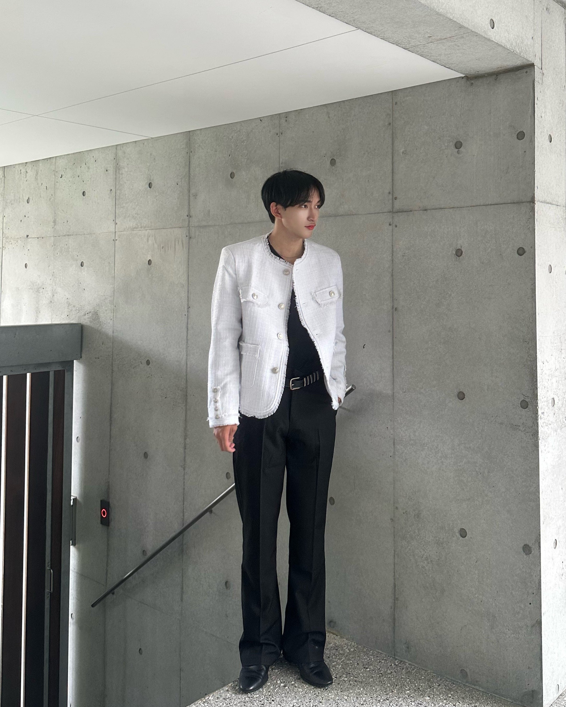 アイドルラグジュアリーツイードジャケット Ot4776