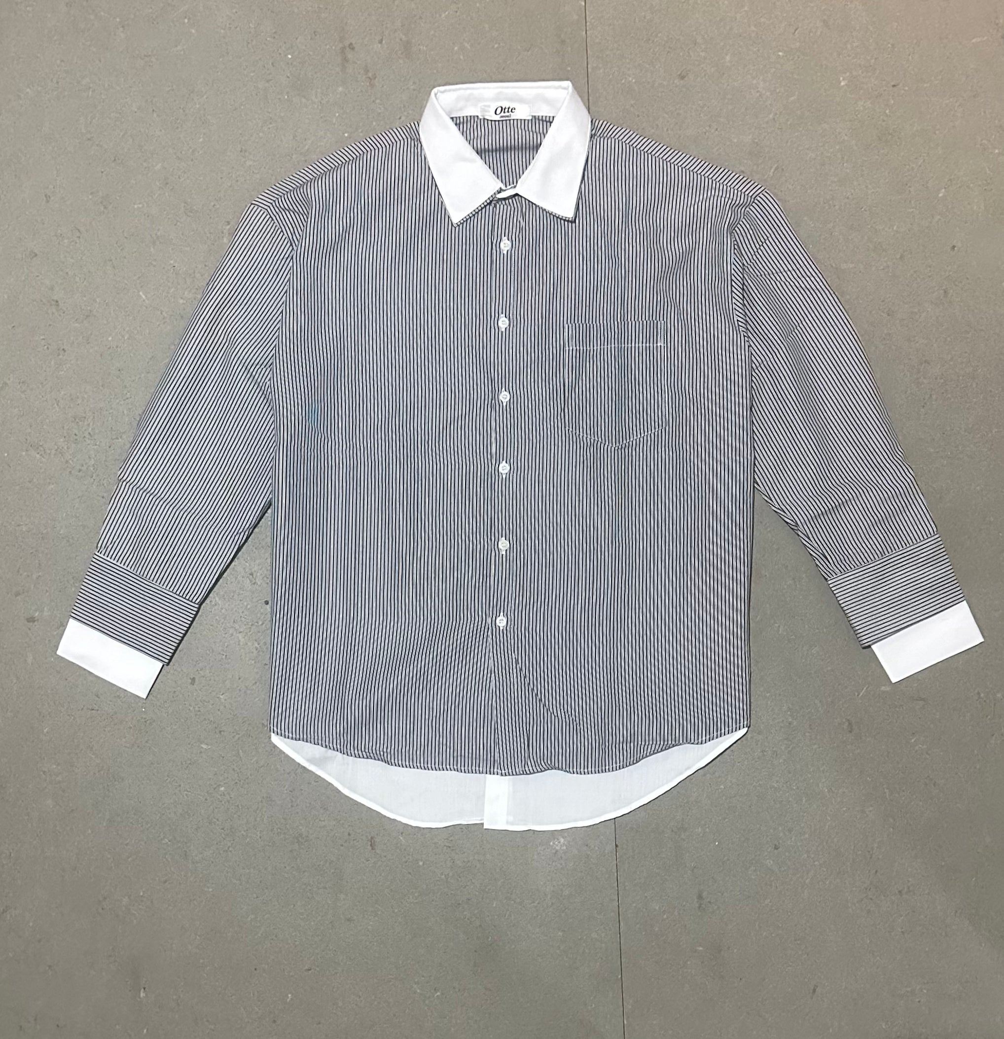 ドッキングストライプシャツ Ot5261