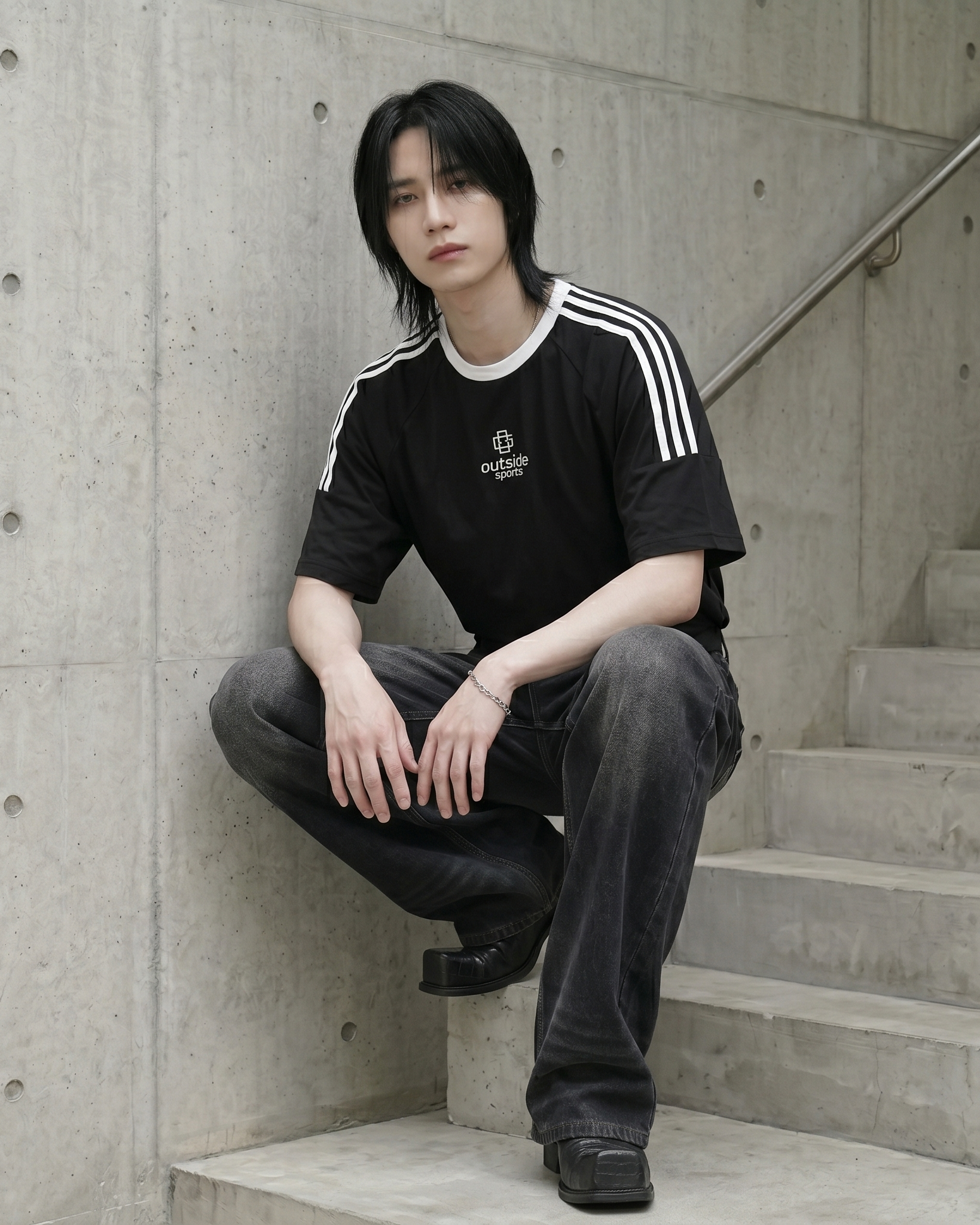 クルーネックラインTシャツ Ot20183