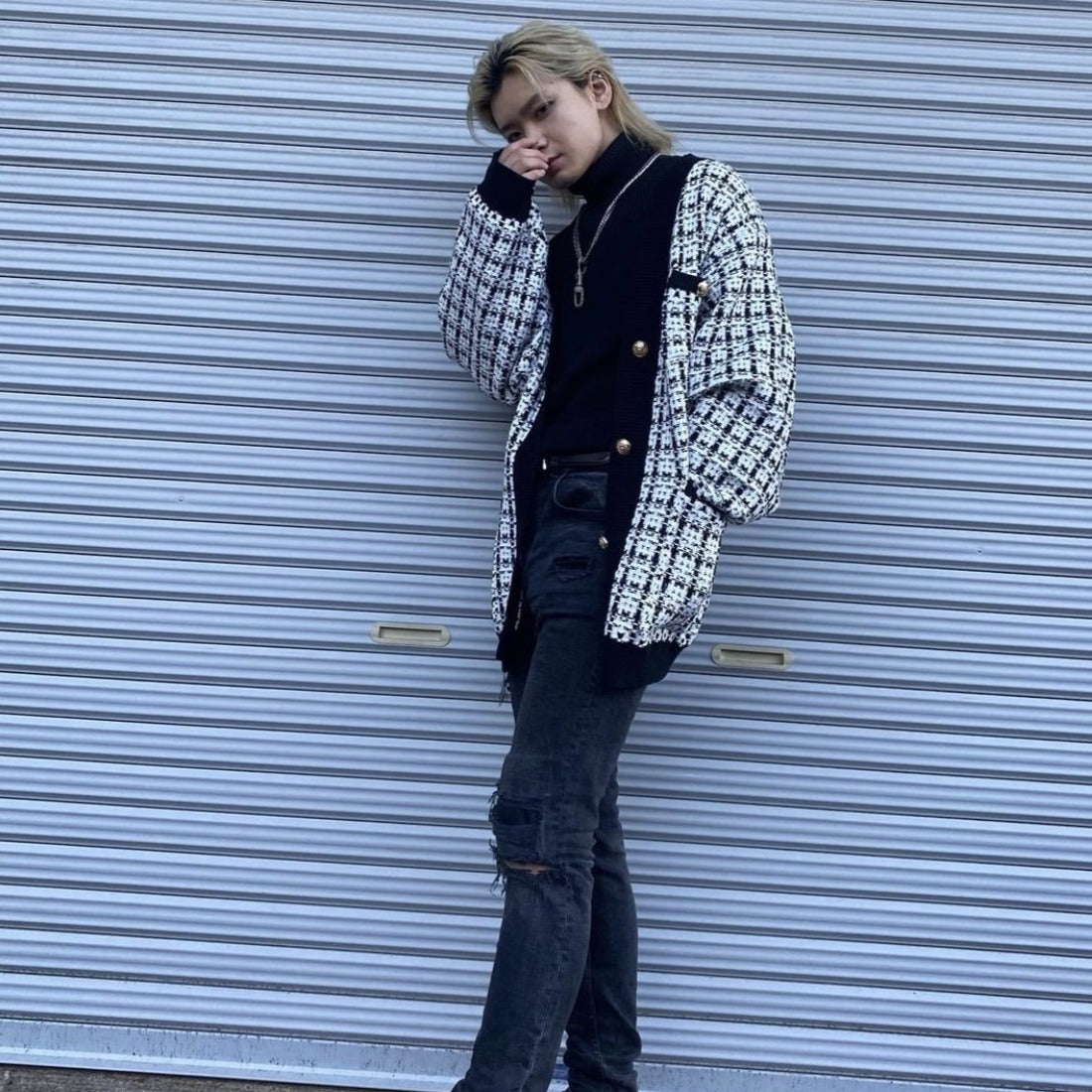 idol tweed jacket Ot4782