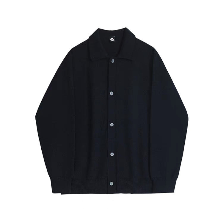 コリアンシンプルニットポロシャツ Ot4840