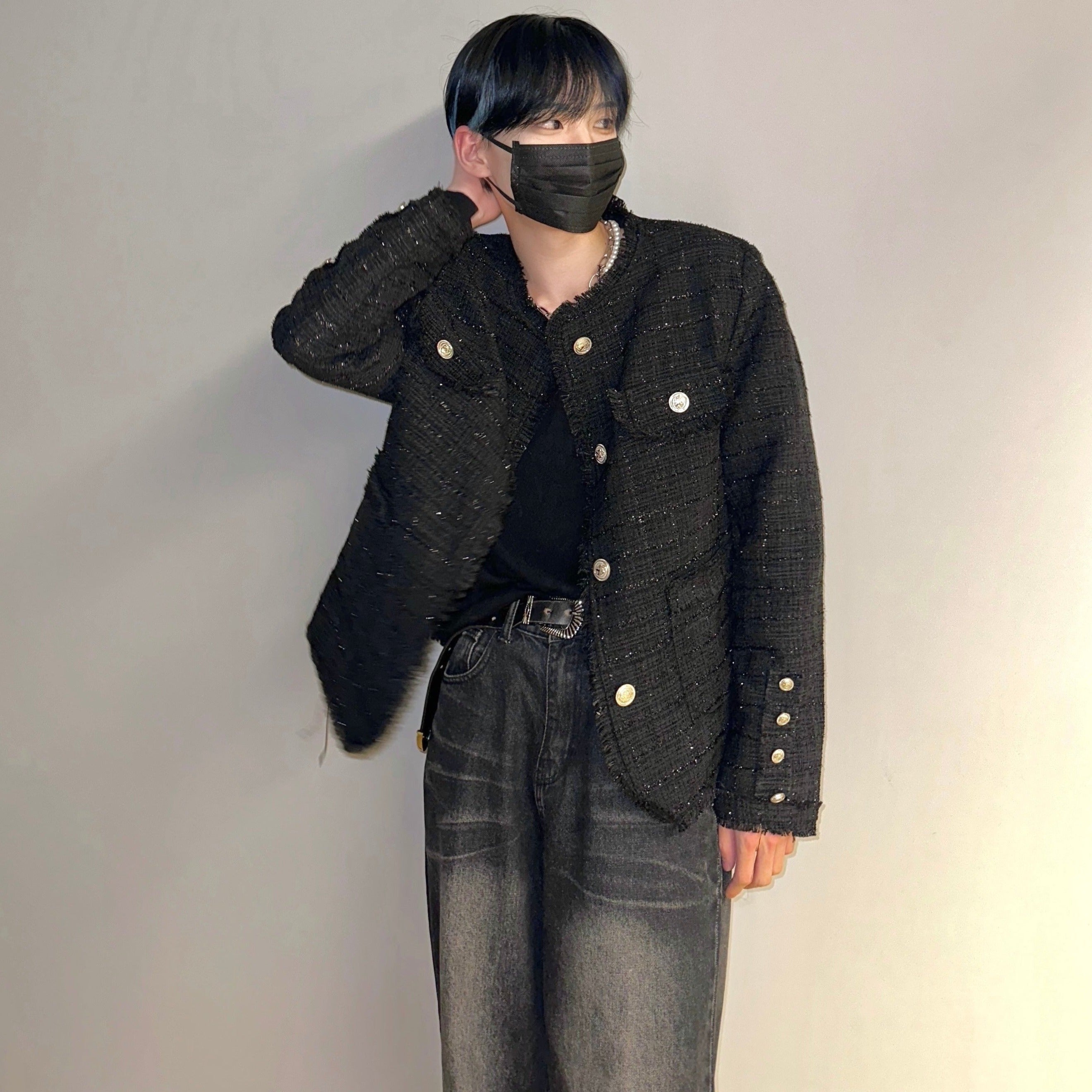 アイドルラグジュアリーツイードジャケット Ot4776