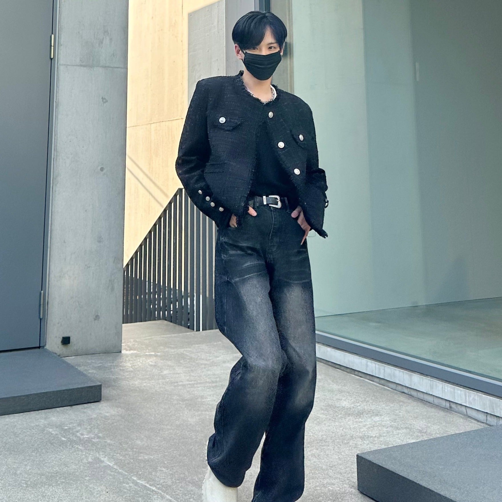 アイドルラグジュアリーツイードジャケット Ot4776