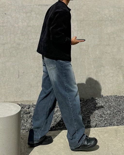 コリアンウォッシュブルーデニム Ot11727