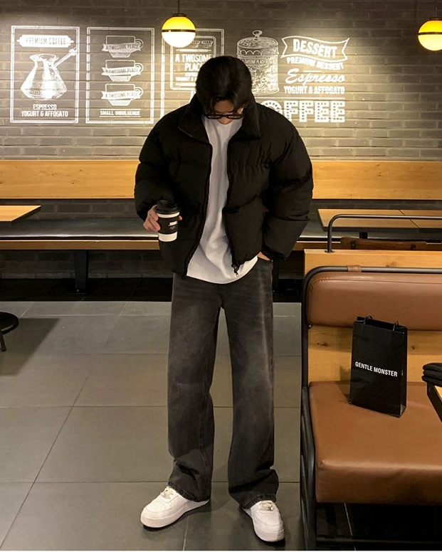 コリアンシンプルダウンジャケット Ot30044